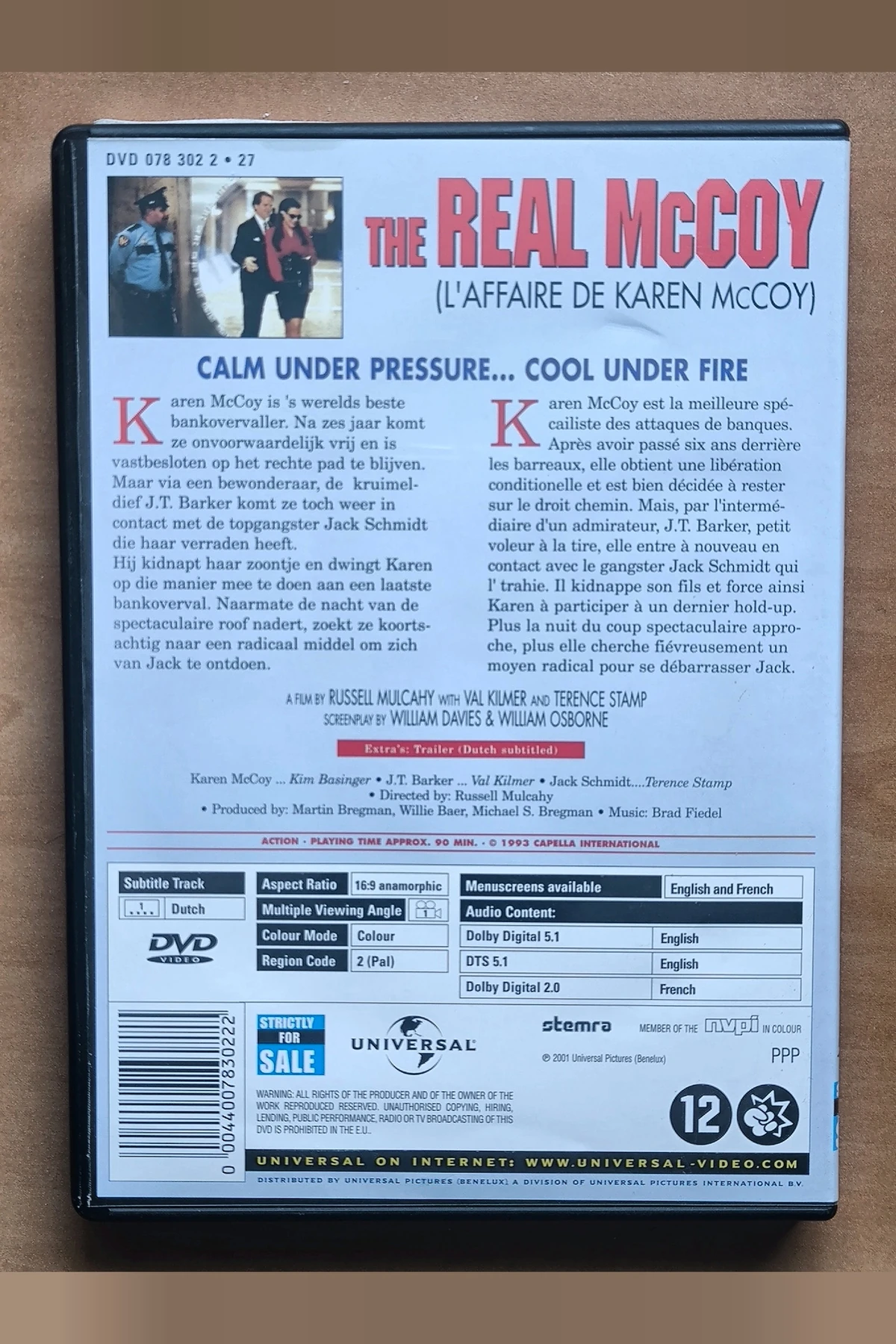 The Real McCoy - Achterkant