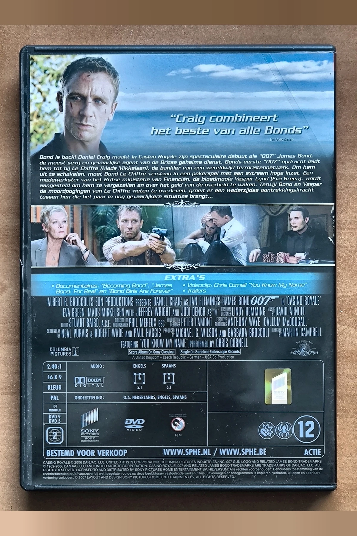 Casino Royale - Achterkant