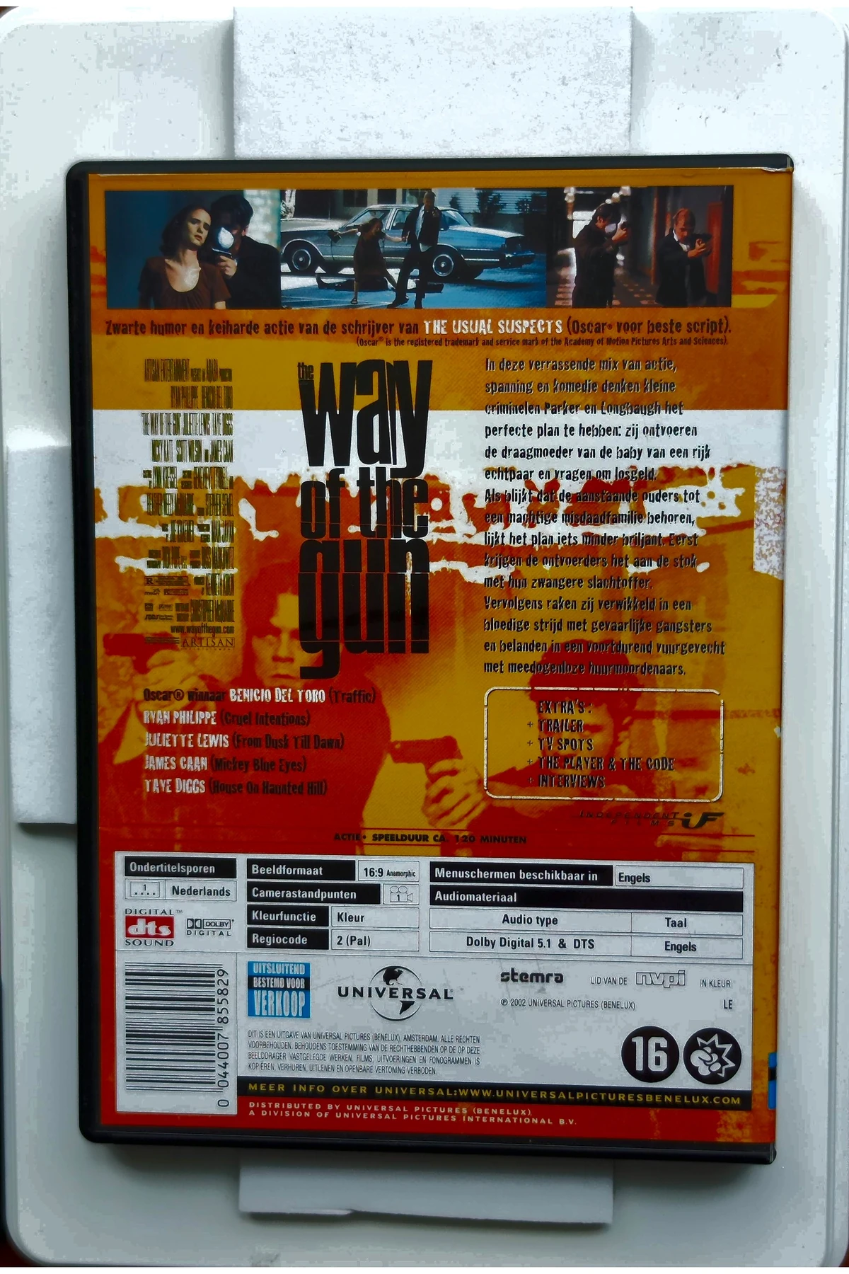 The Way of the Gun - Achterkant