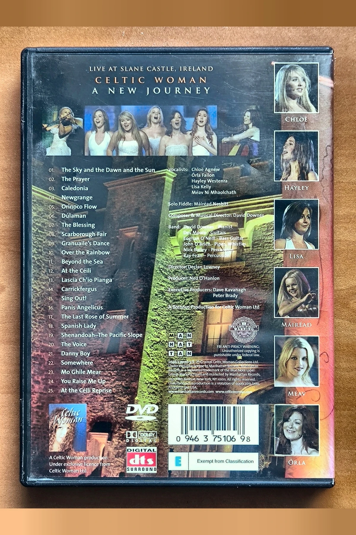 Celtic Woman - Achterkant