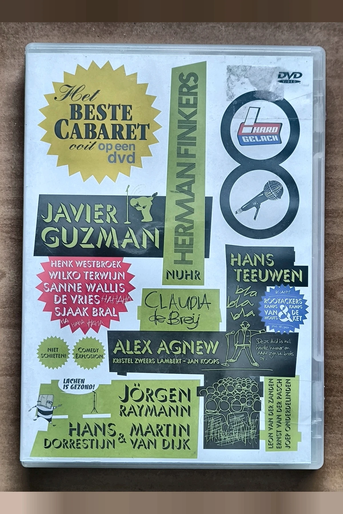 Hard gelach! Het beste cabaret ooit op een dvd vol. 8 - Voorkant