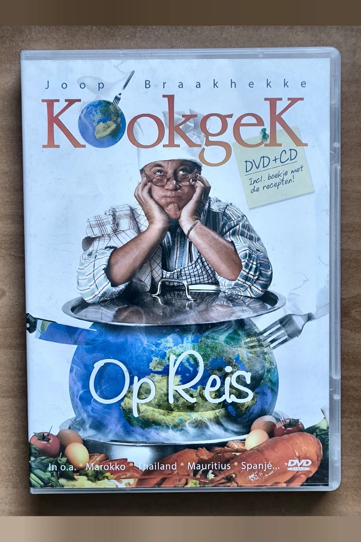 Kookgek Op Reis - Voorkant
