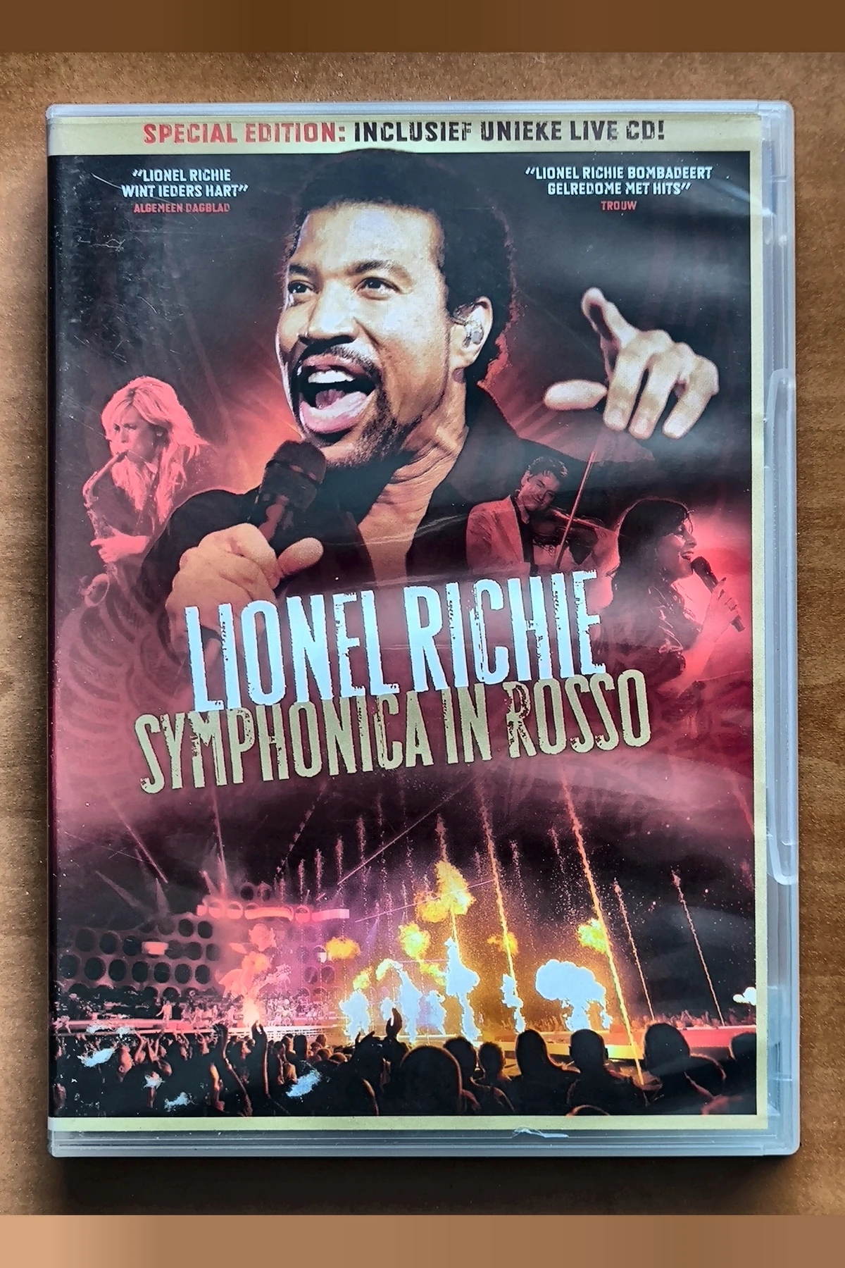 Lionel Richie: Symphonica in Rosso - Voorkant