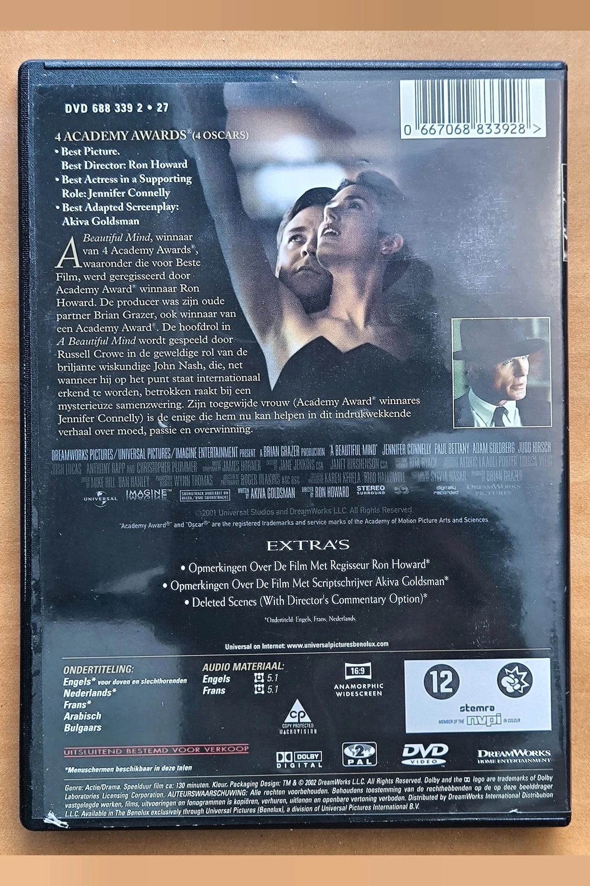 A Beautiful Mind - Achterkant