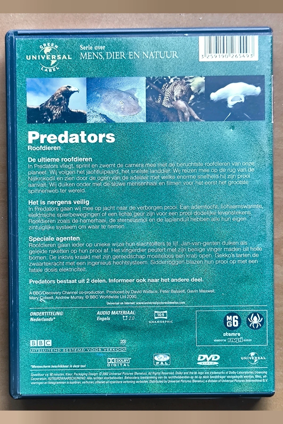 Predators - Achterkant