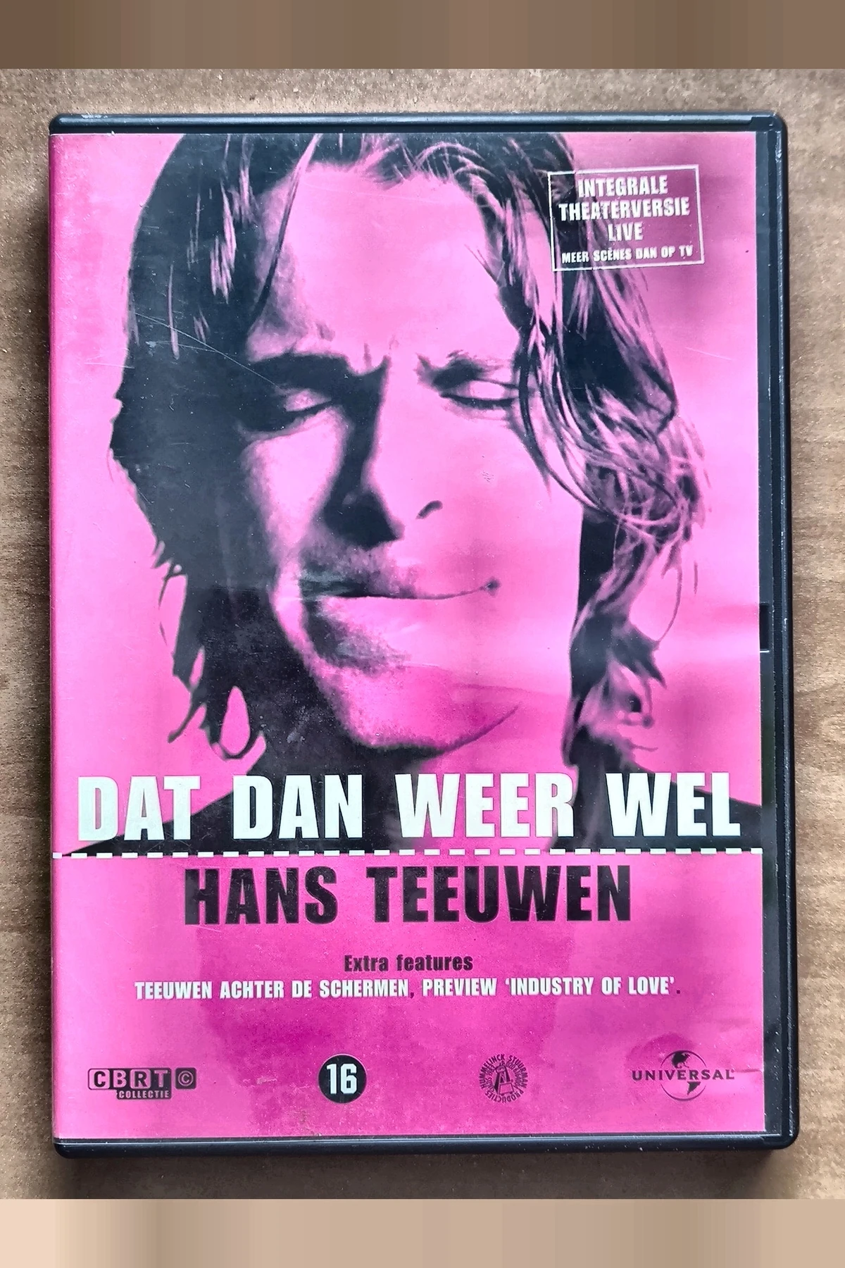 Hans Teeuwen: Dat dan weer wel - Voorkant