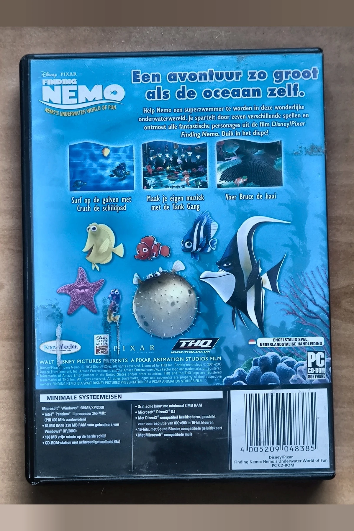Finding Nemo - Achterkant