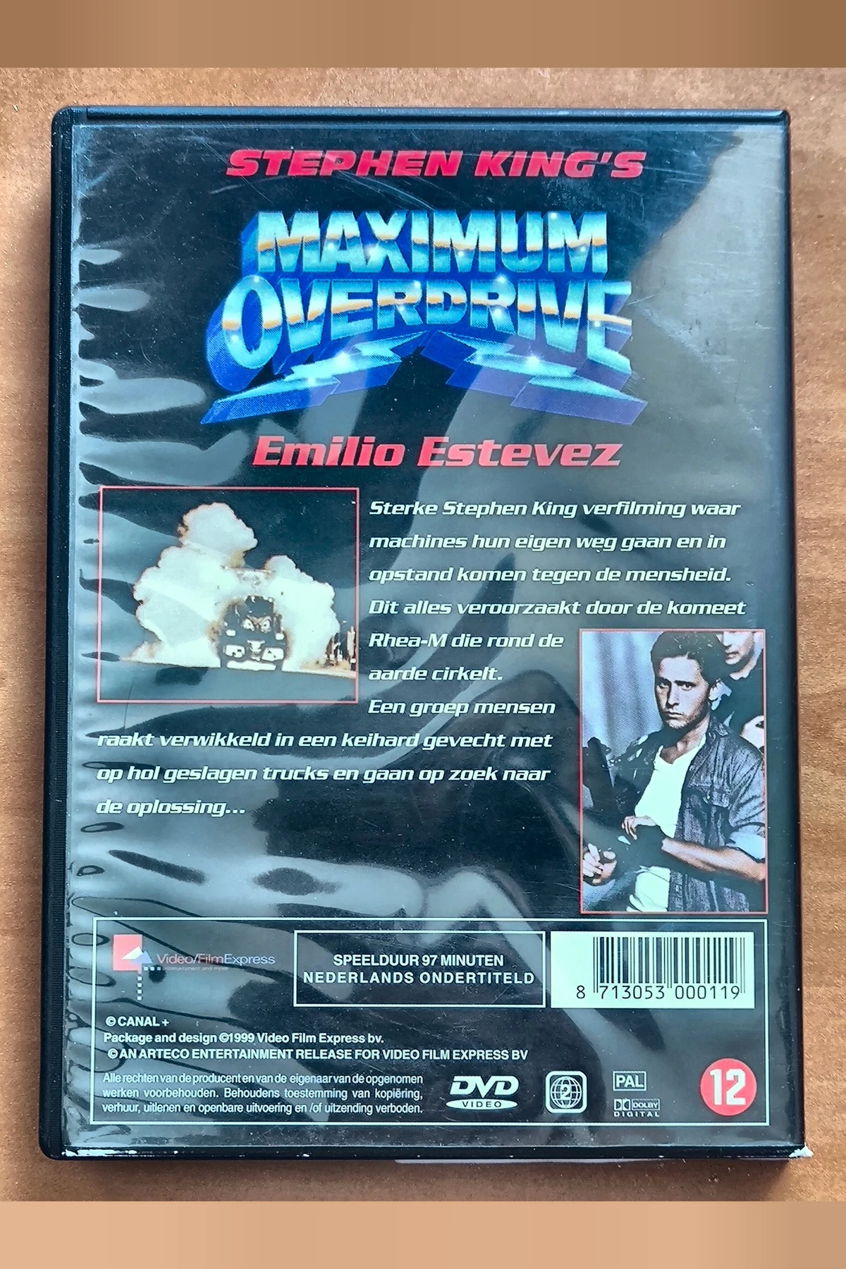 Maximum Overdrive - Achterkant