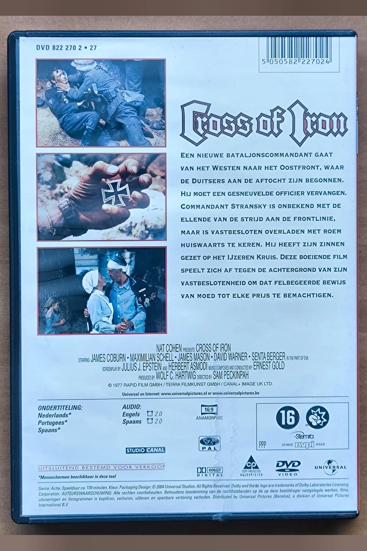 Cross of Iron - Achterkant