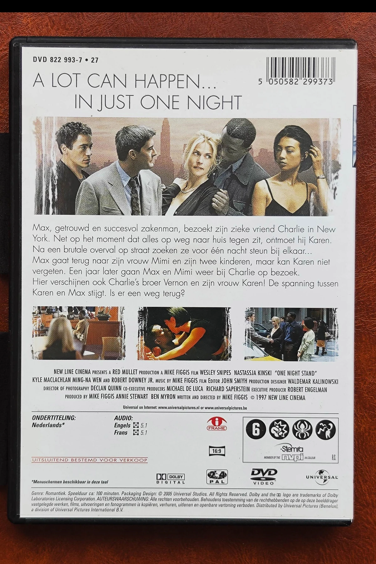One Night Stand - Achterkant