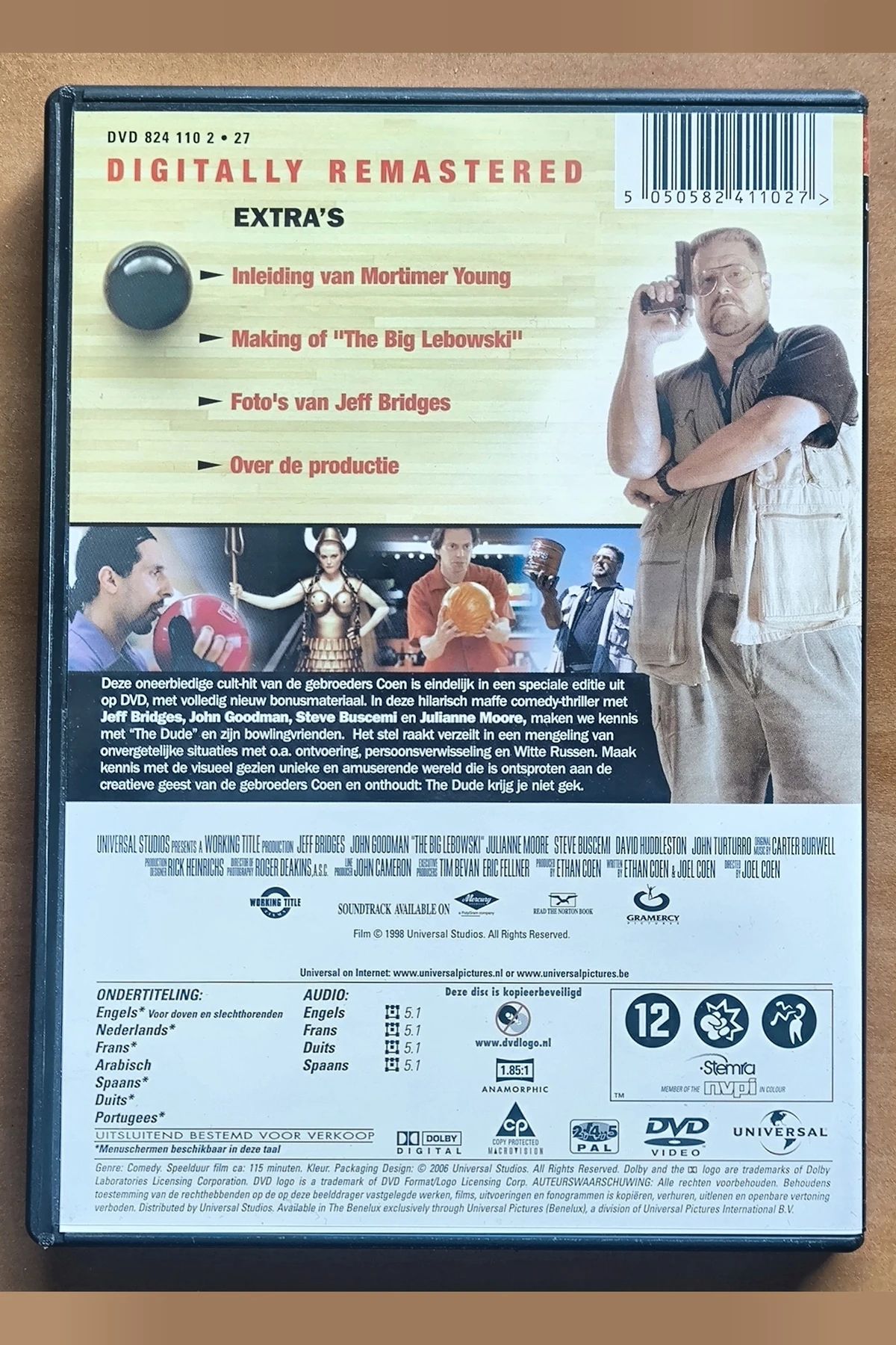 The Big Lebowski - Achterkant