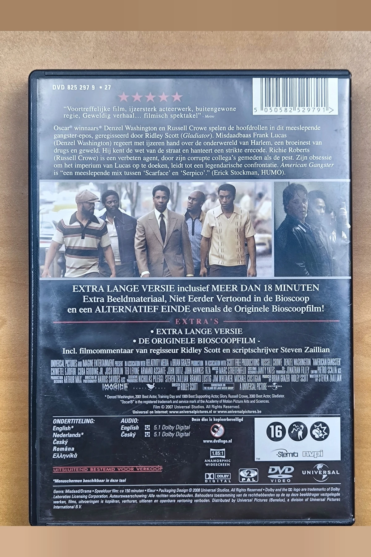 American Gangster - Achterkant