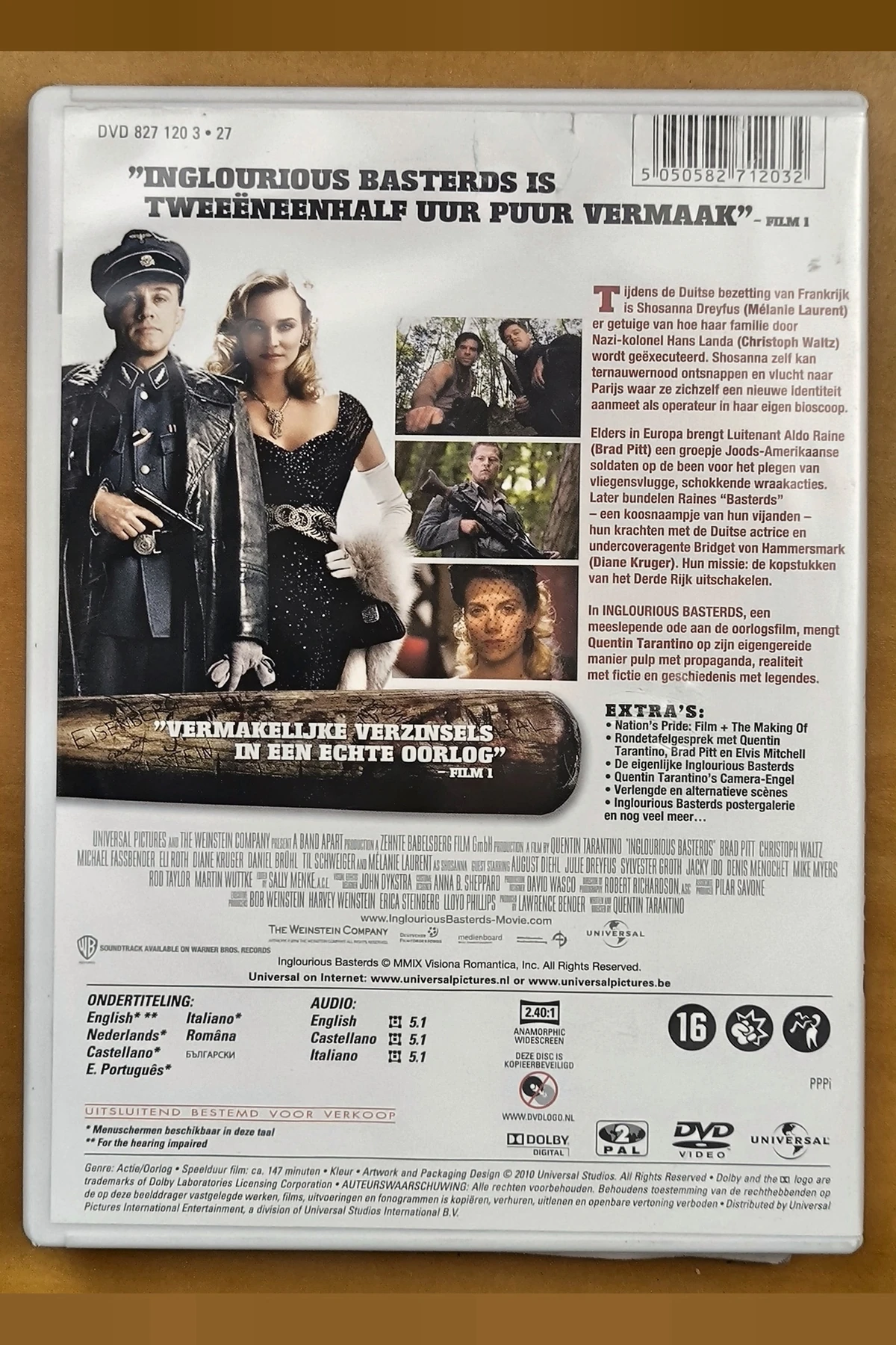 Inglourious Basterds - Achterkant
