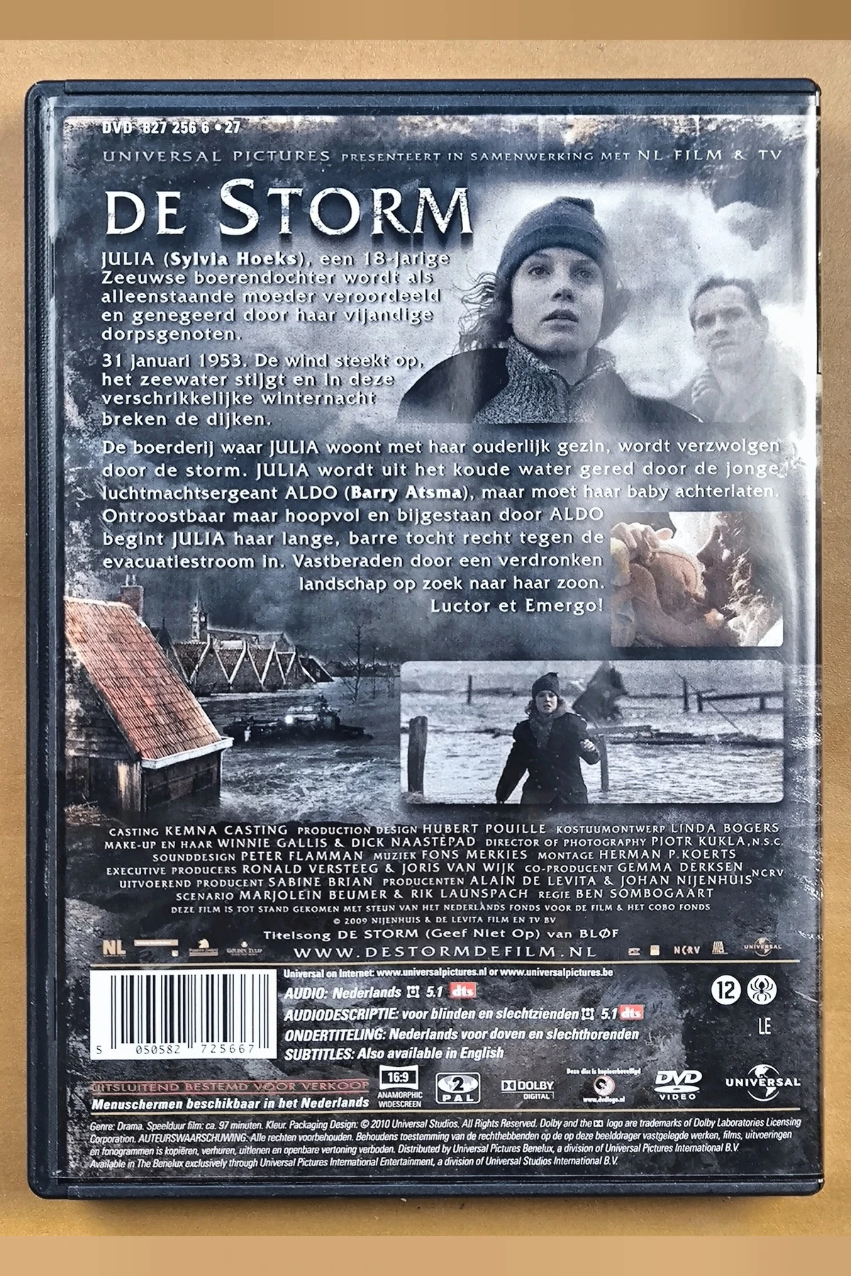 De storm - Achterkant