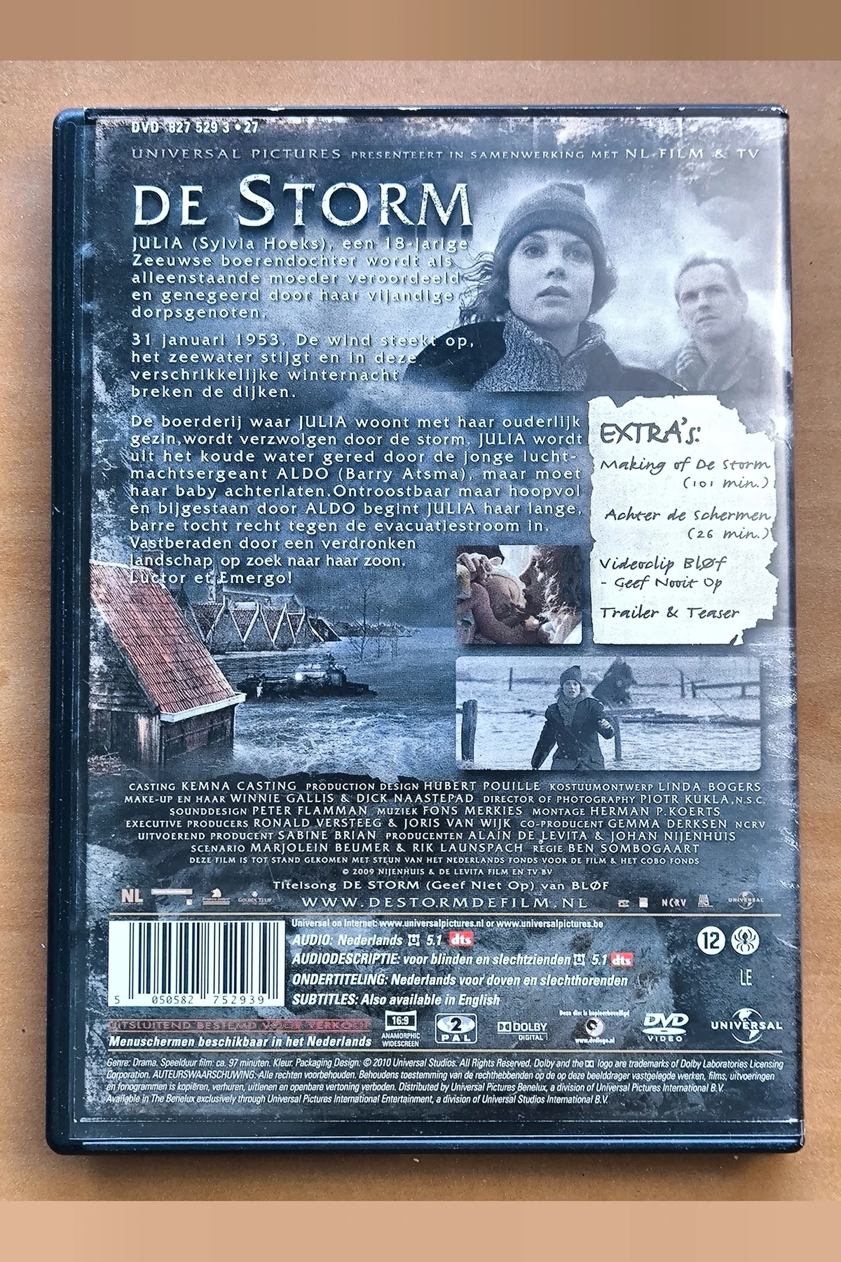 De storm - Achterkant