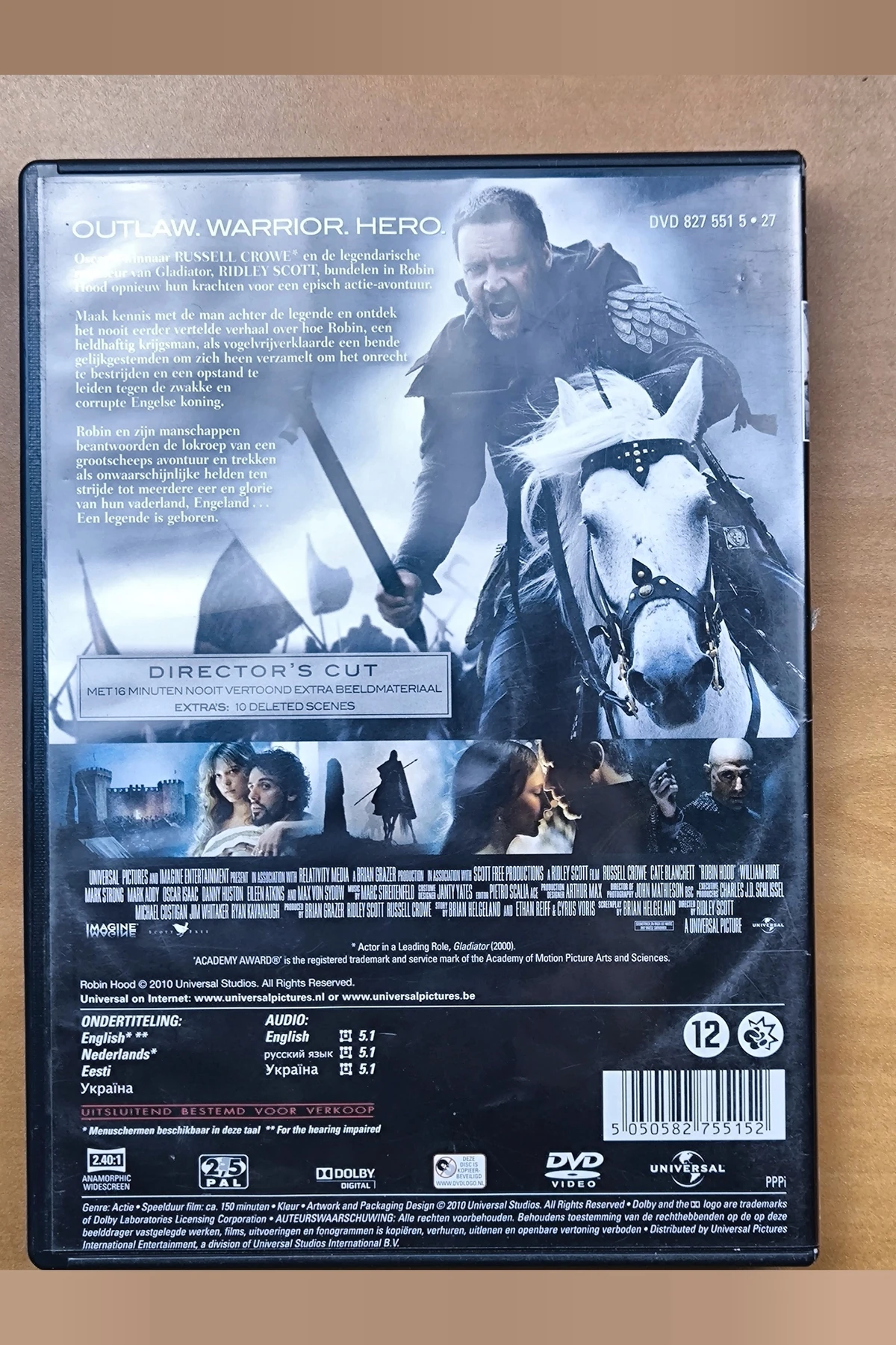 Robin Hood - Achterkant