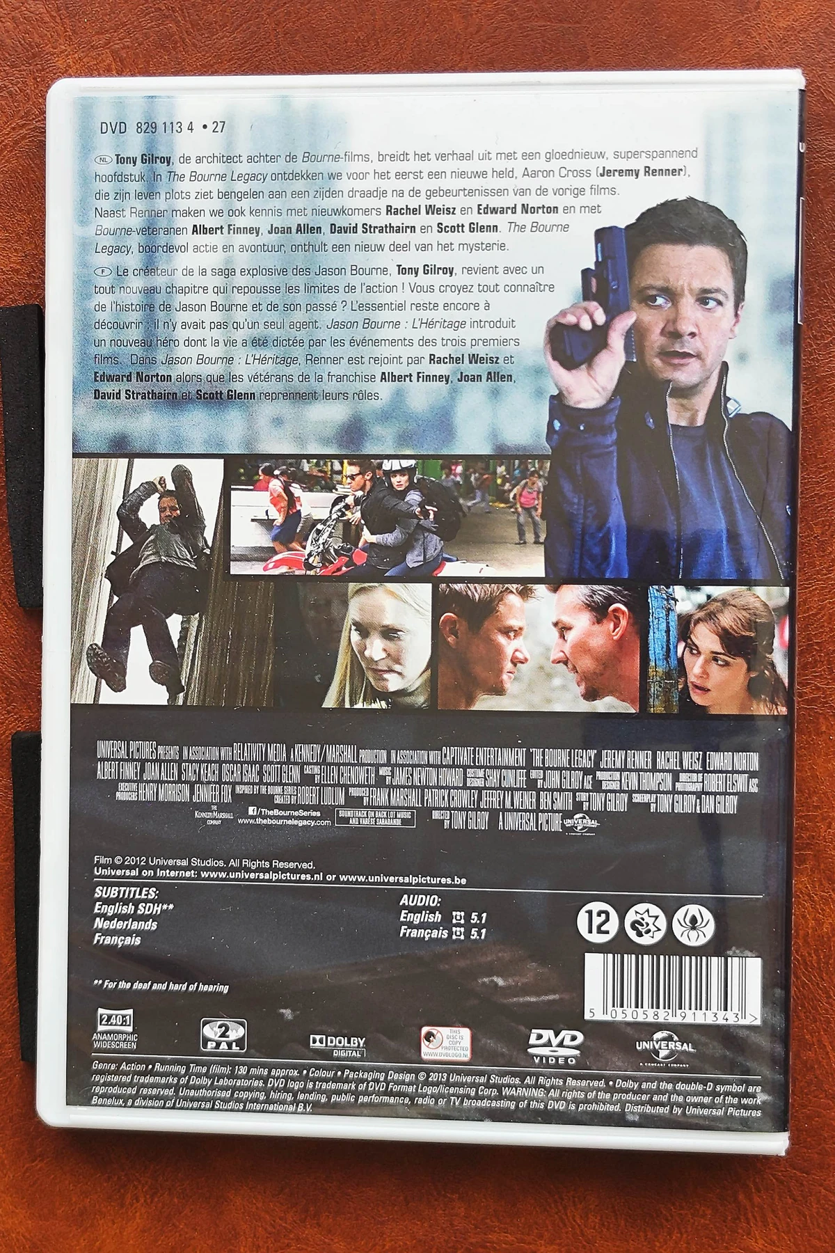 The Bourne Legacy - Achterkant