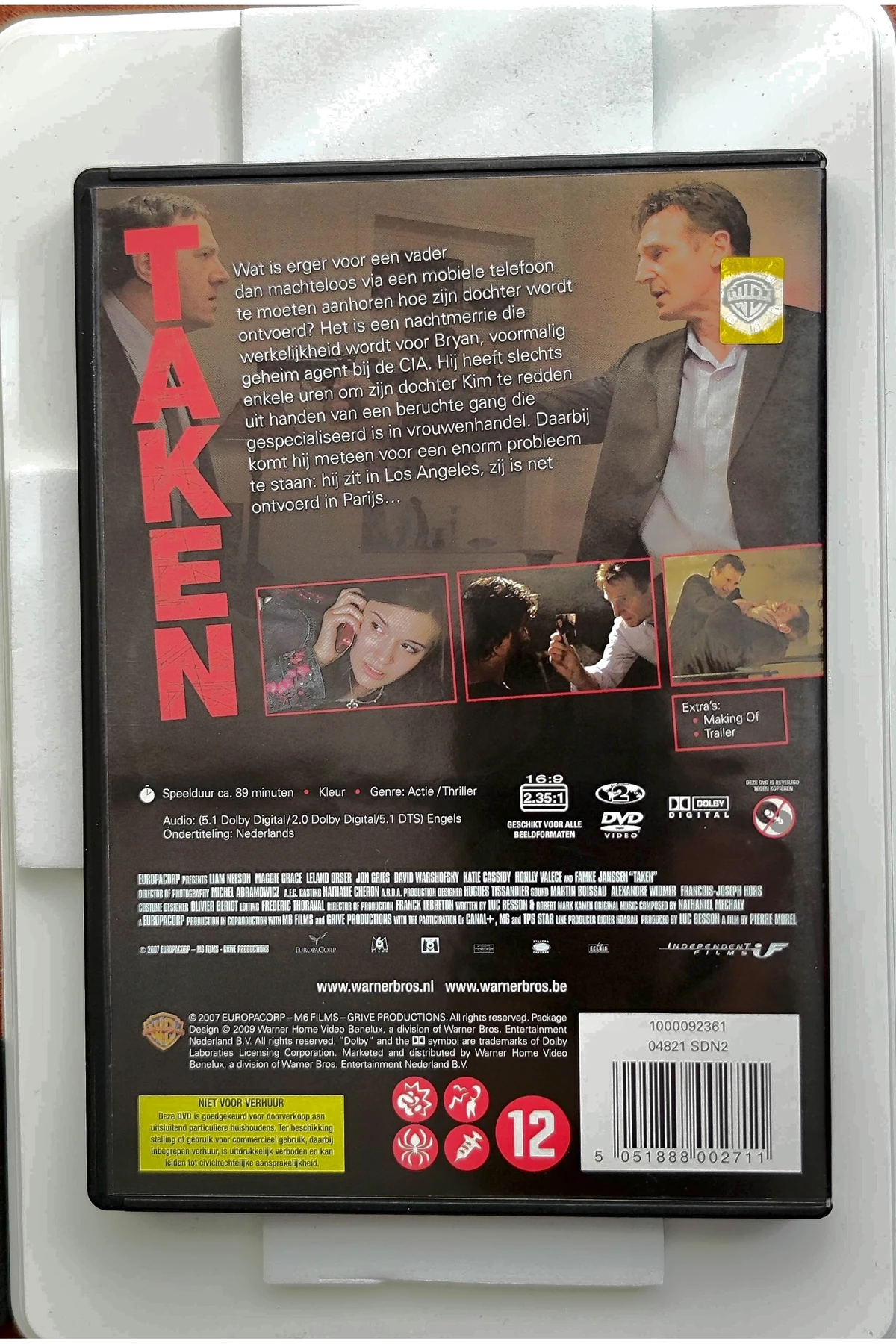 Taken - Achterkant