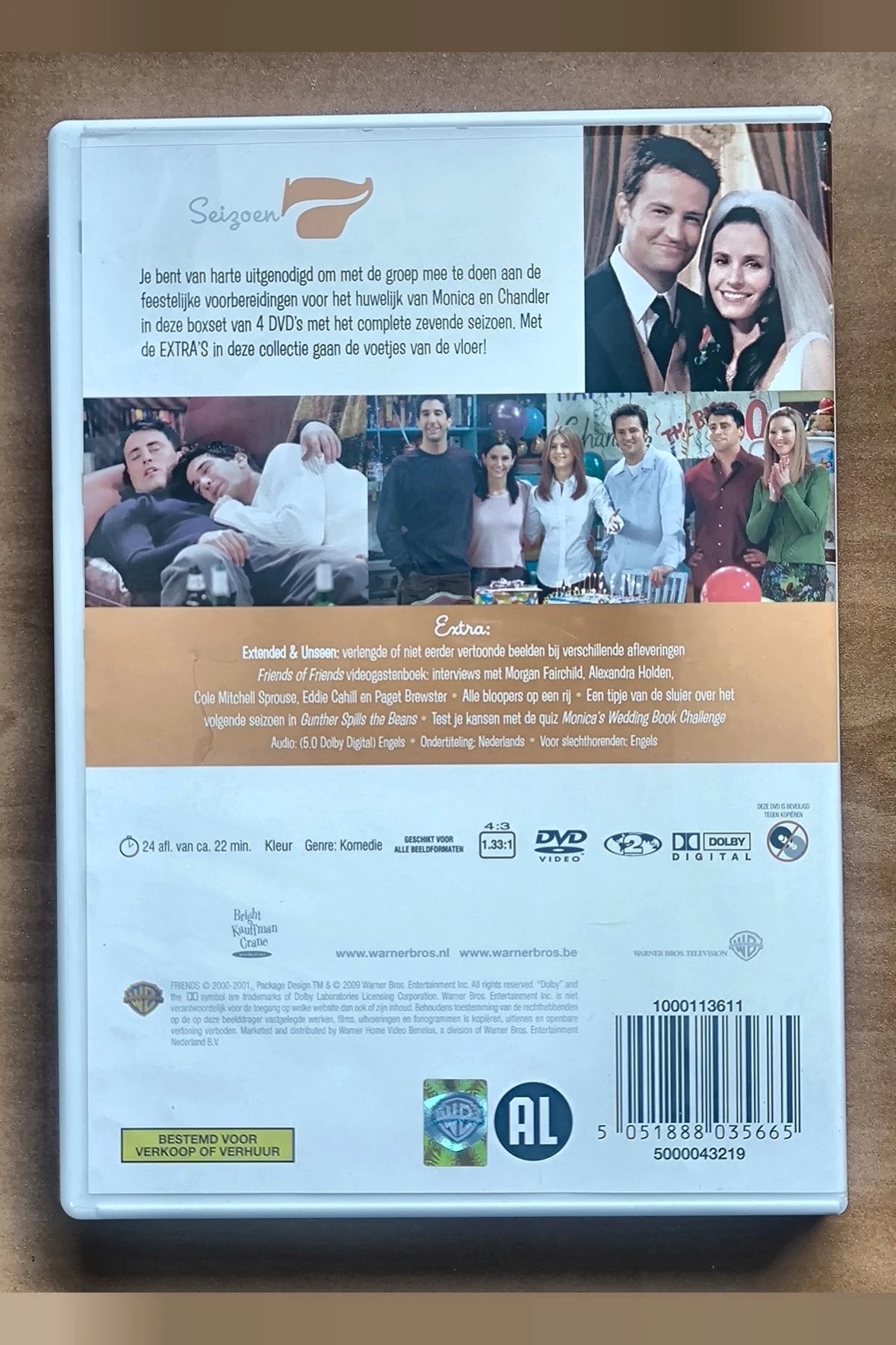 Friends: Season 7 - Achterkant
