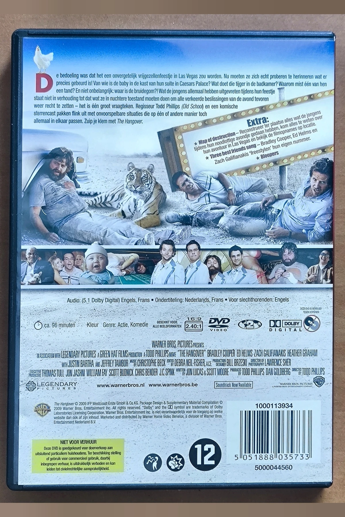 The Hangover - Achterkant