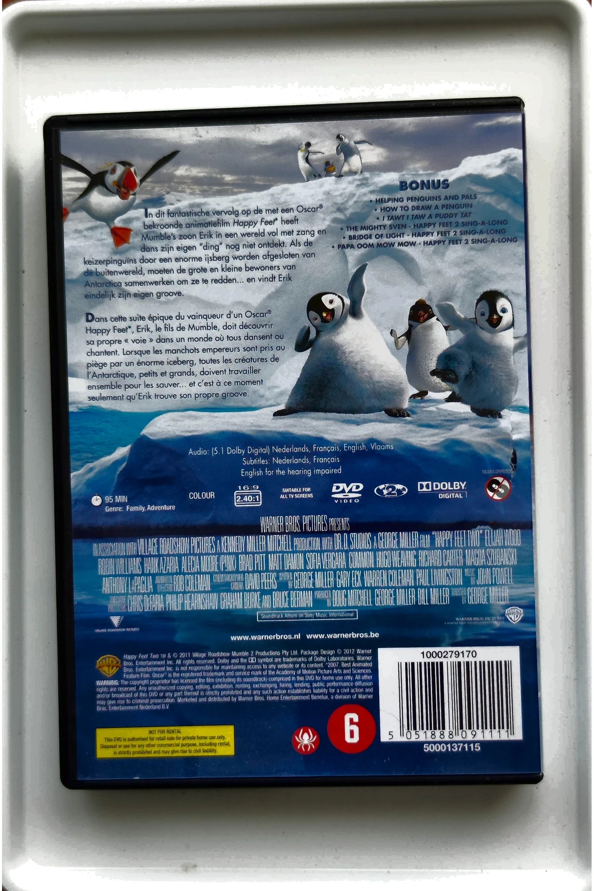 Happy Feet Two - Achterkant