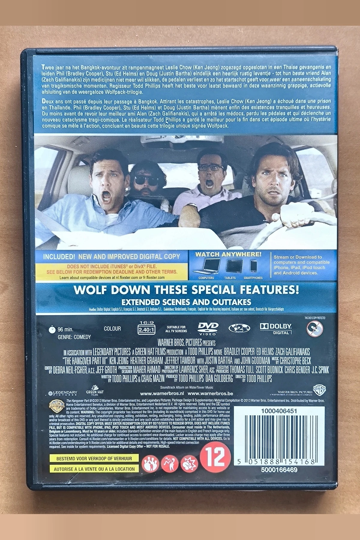 The Hangover Part III - Achterkant