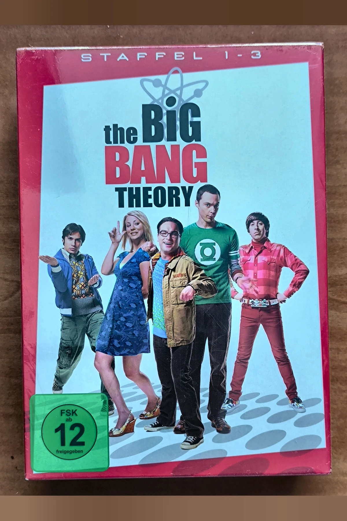 The Big Bang Theory - Season 1-3 - Voorkant