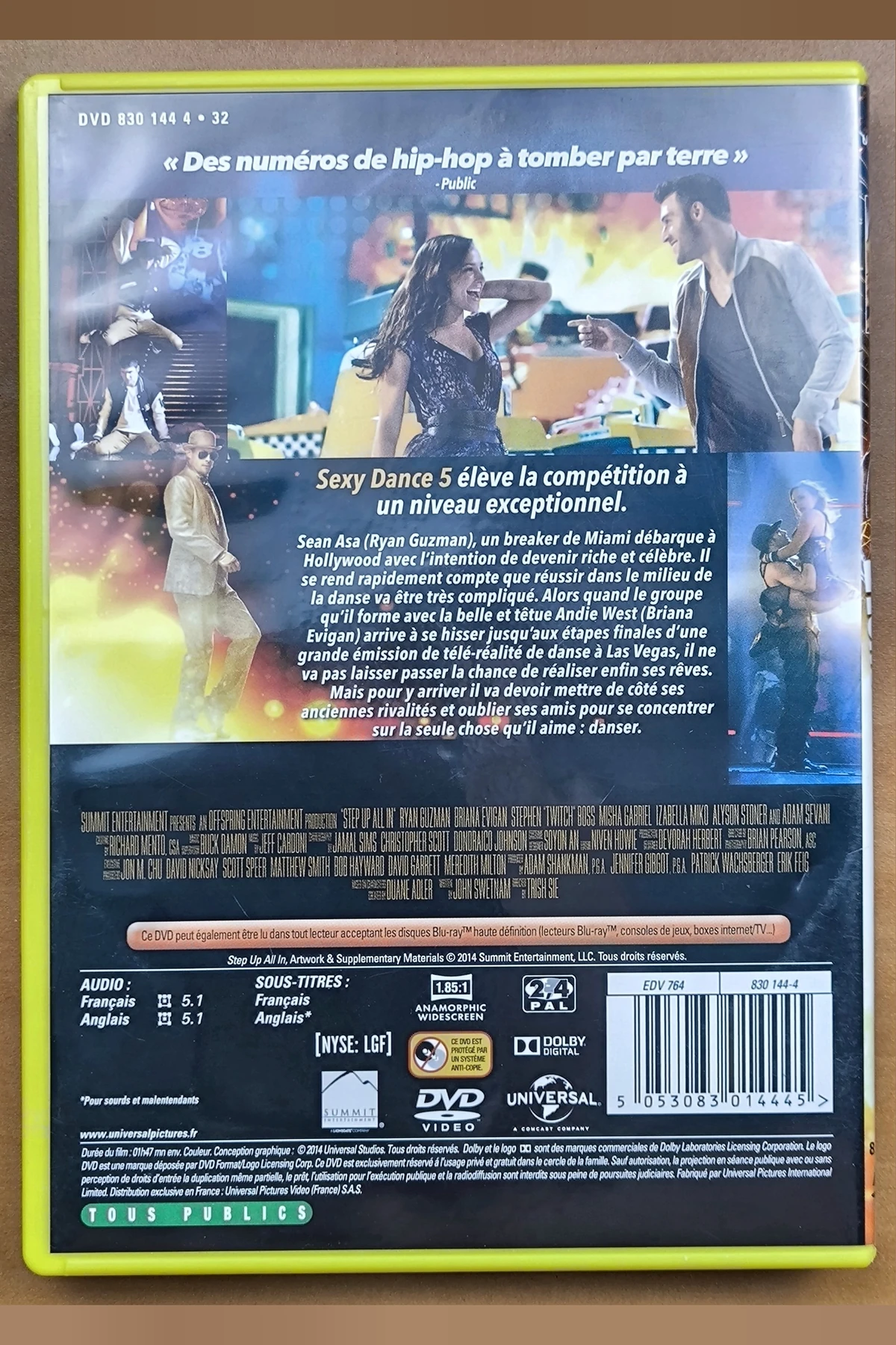 Step Up All In - Achterkant