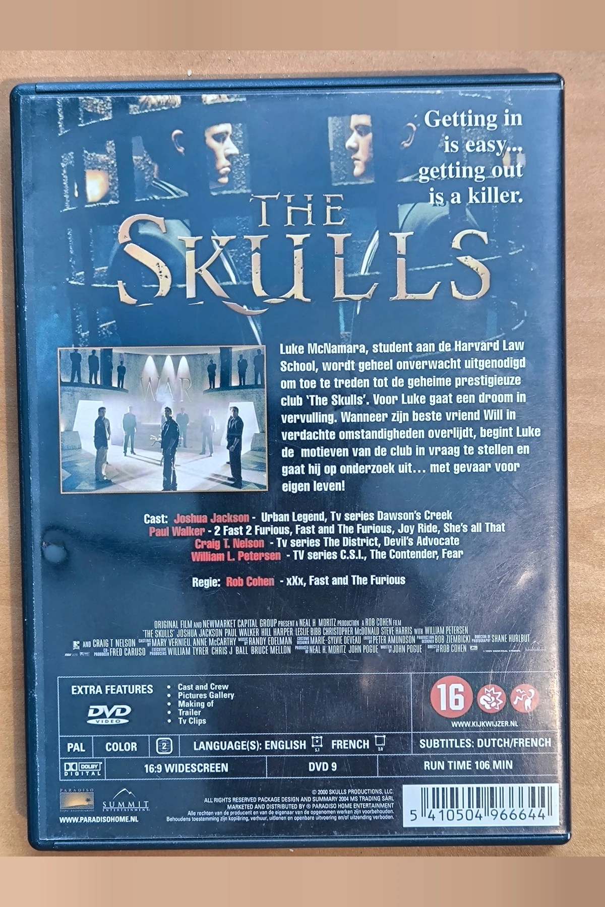The Skulls - Achterkant