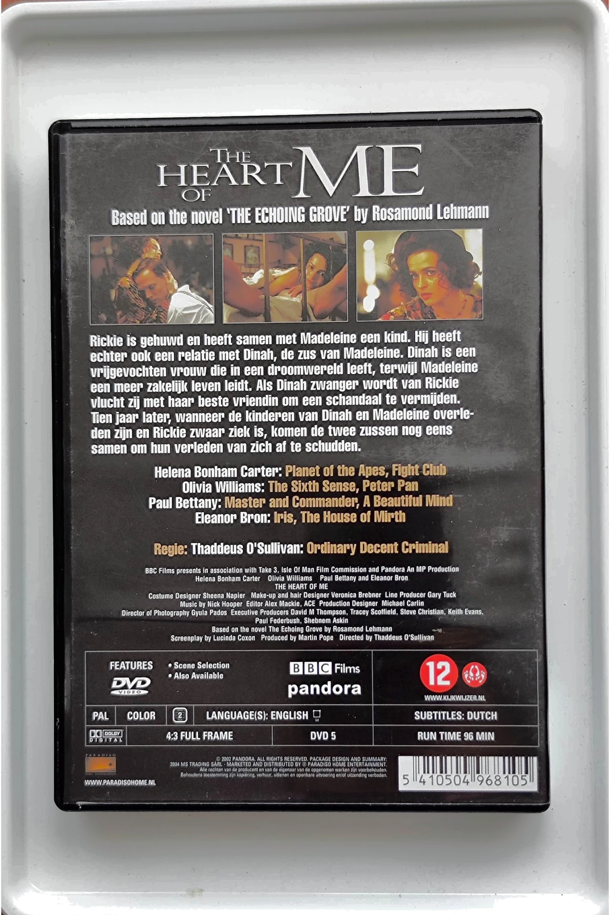 The Heart of Me - Achterkant