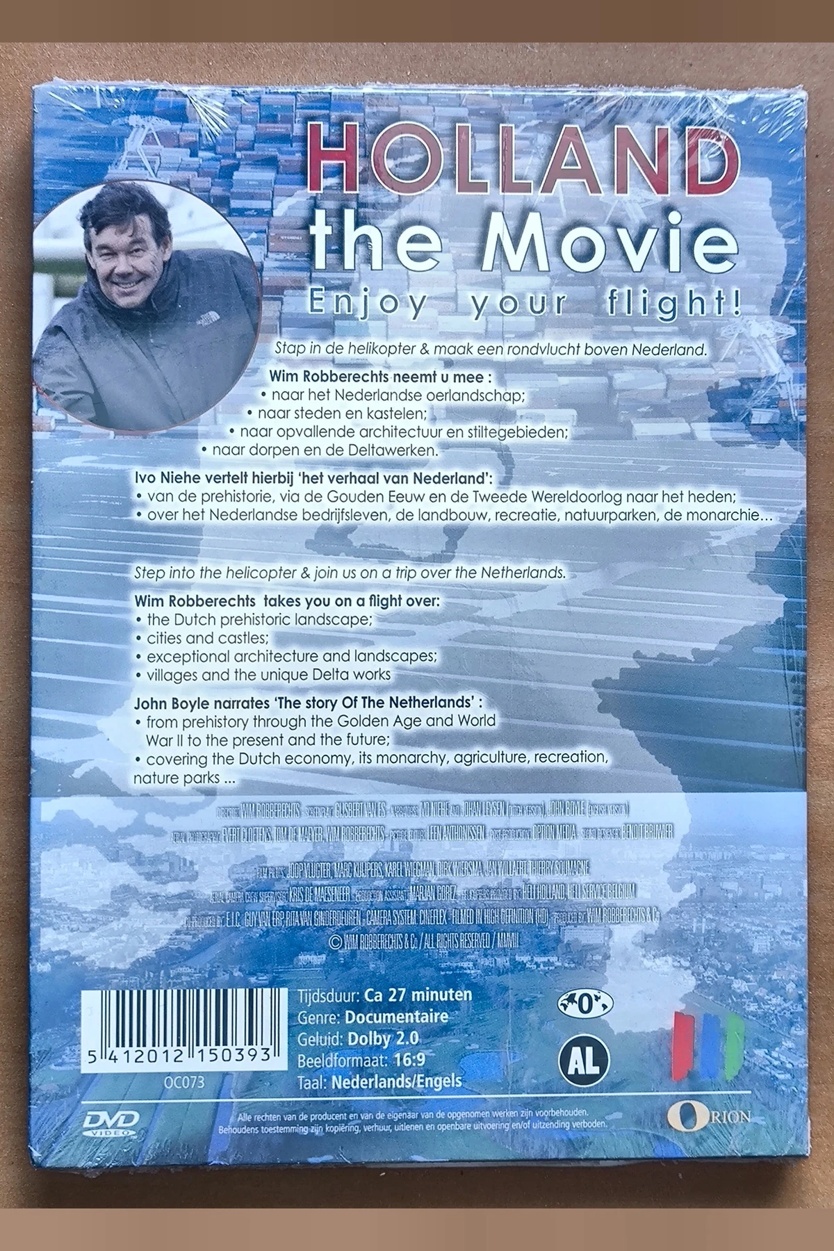 Holland The Movie, Enjoy your fly - Achterkant