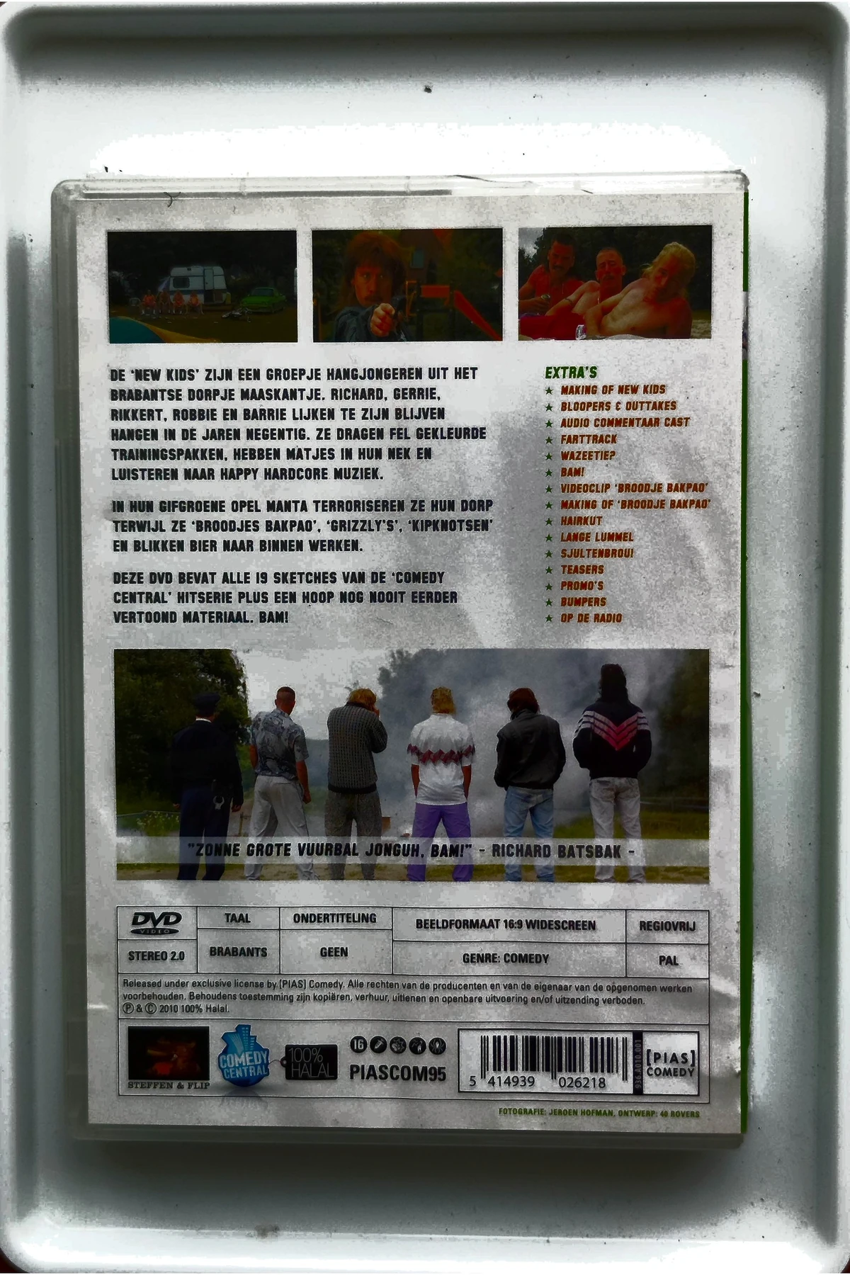 New Kids on the Block - Achterkant