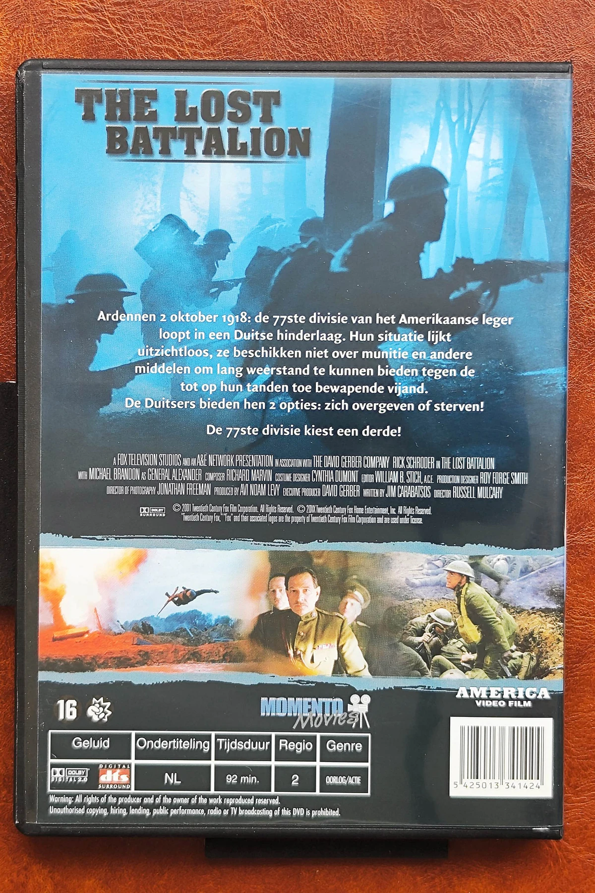 The Lost Battalion - Achterkant