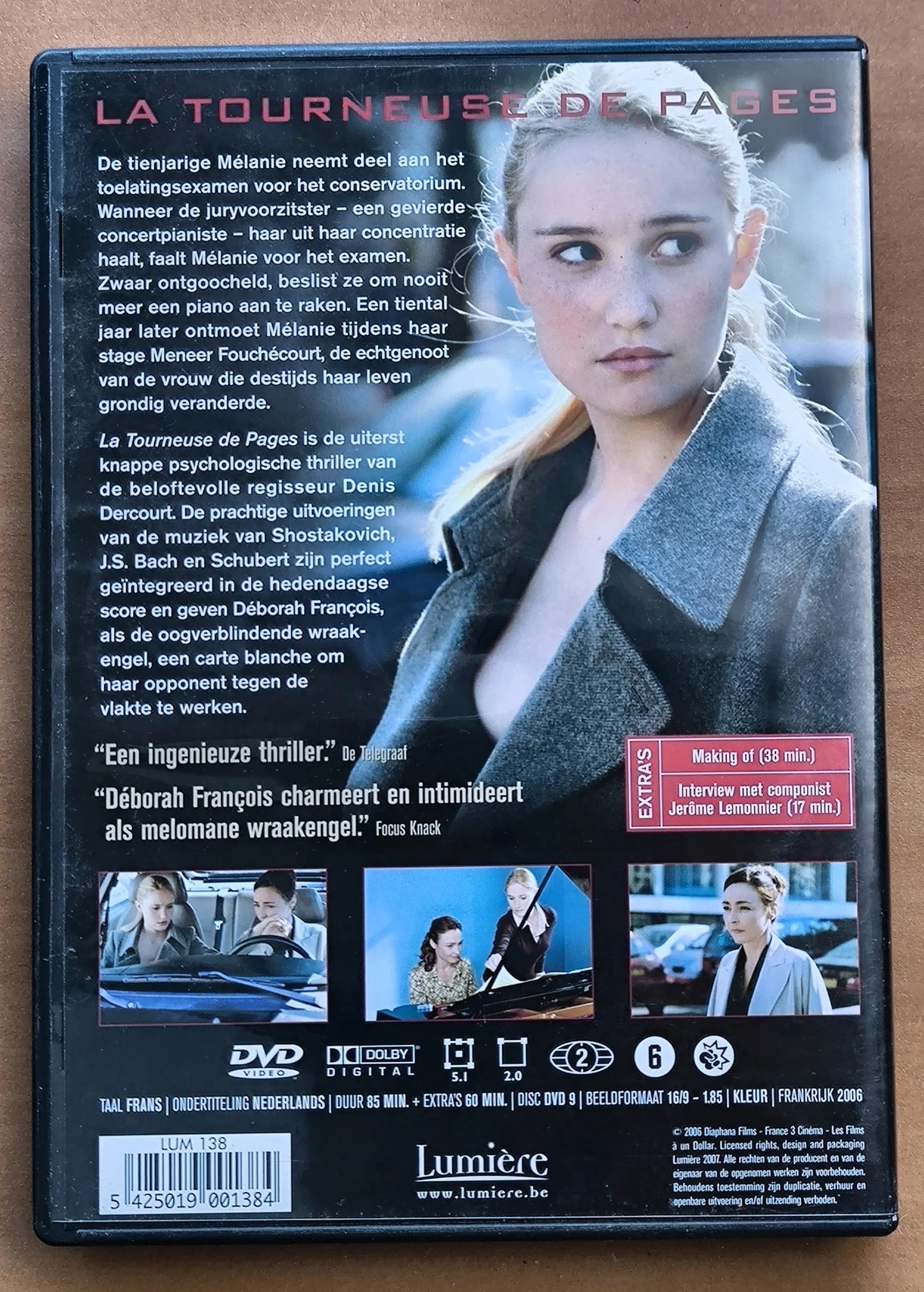 The Page Turner - Achterkant