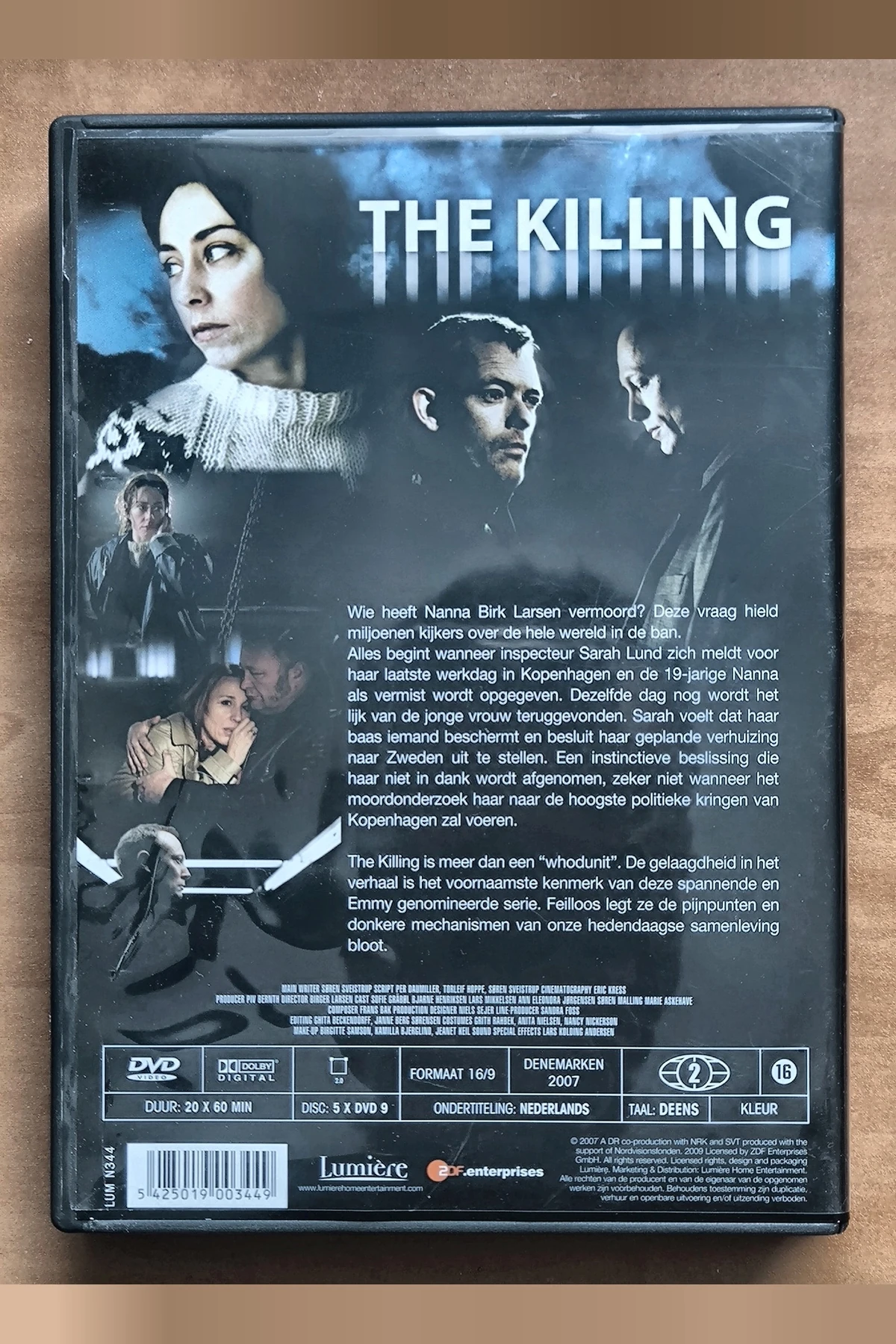 The Killing Forbrydelsen: Season 1 - Achterkant