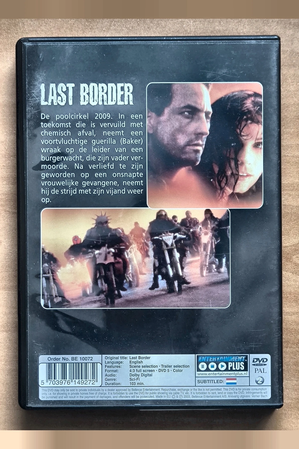 The Last Border - Achterkant