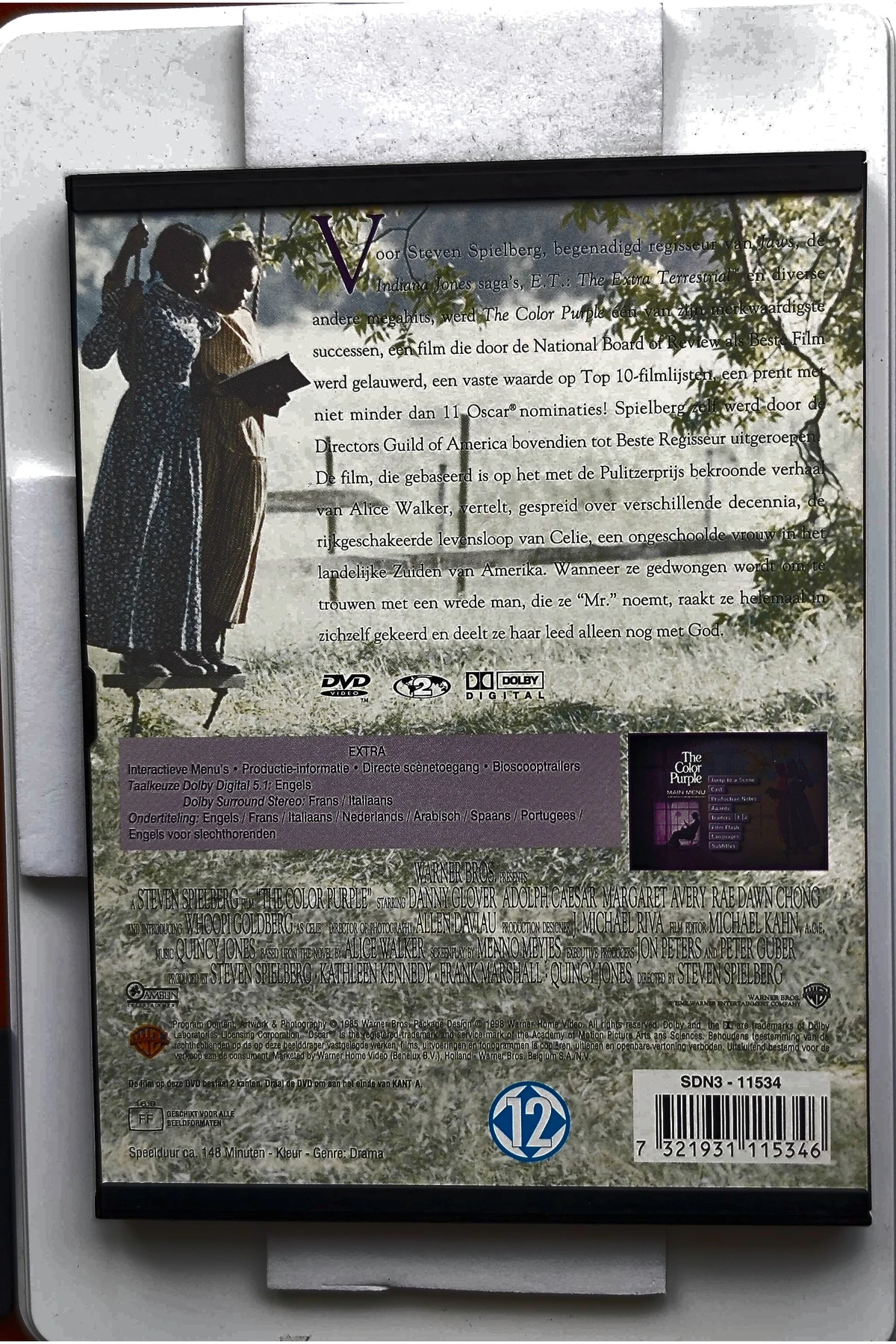 The Color Purple - Achterkant