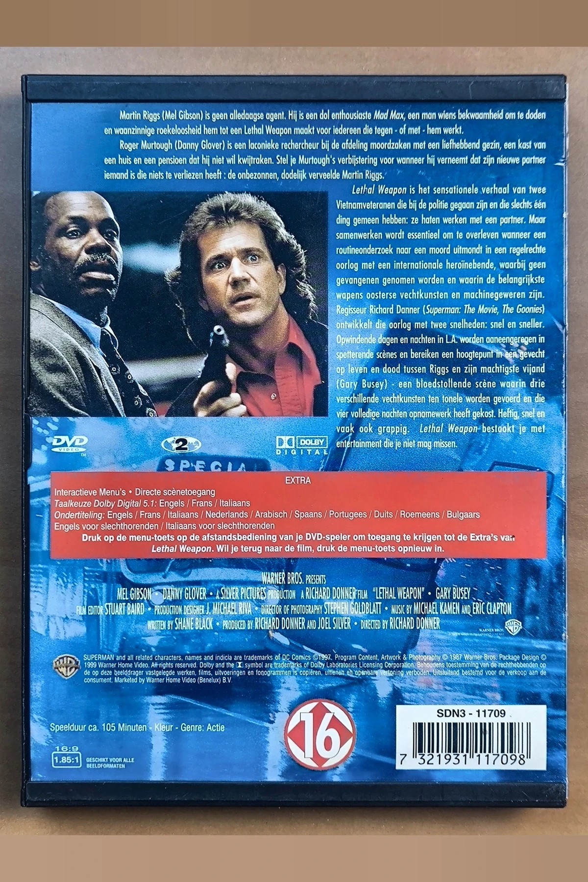 Lethal Weapon - Achterkant