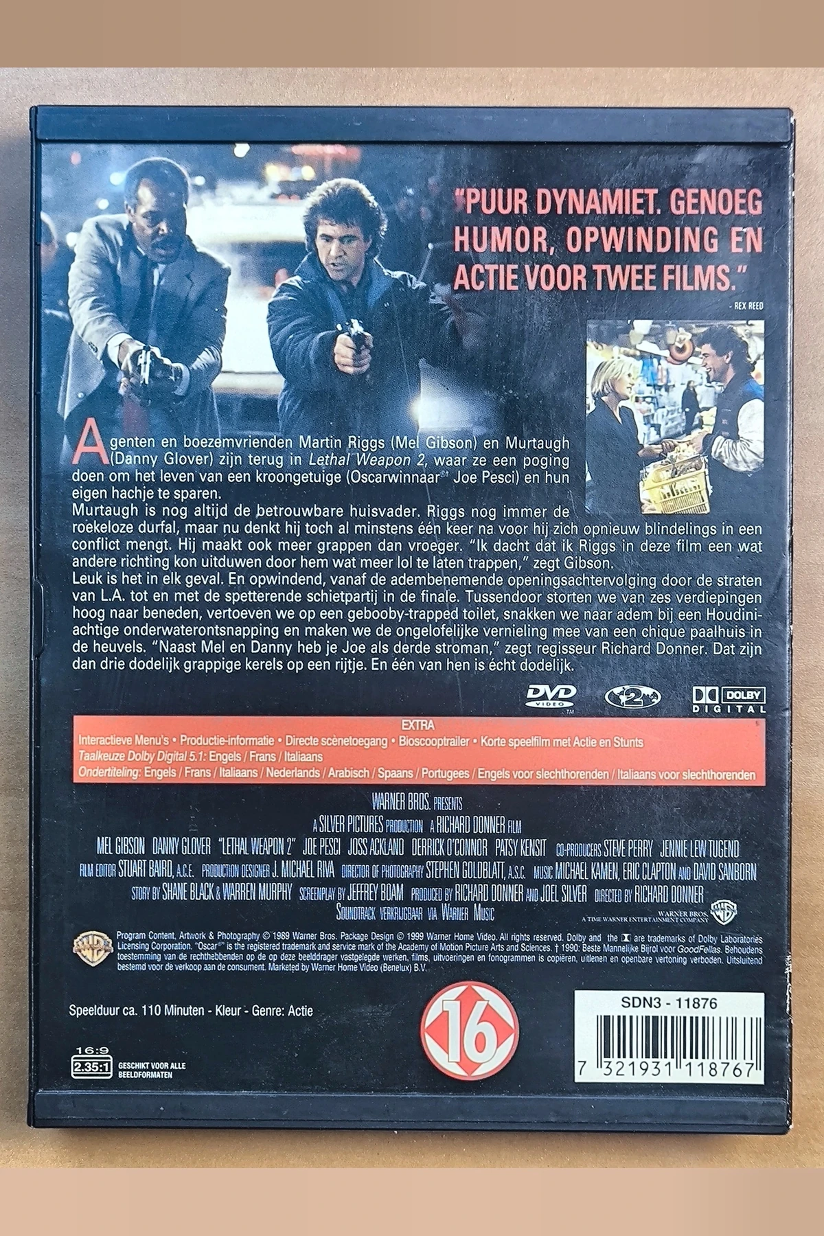 Lethal Weapon 2 - Achterkant
