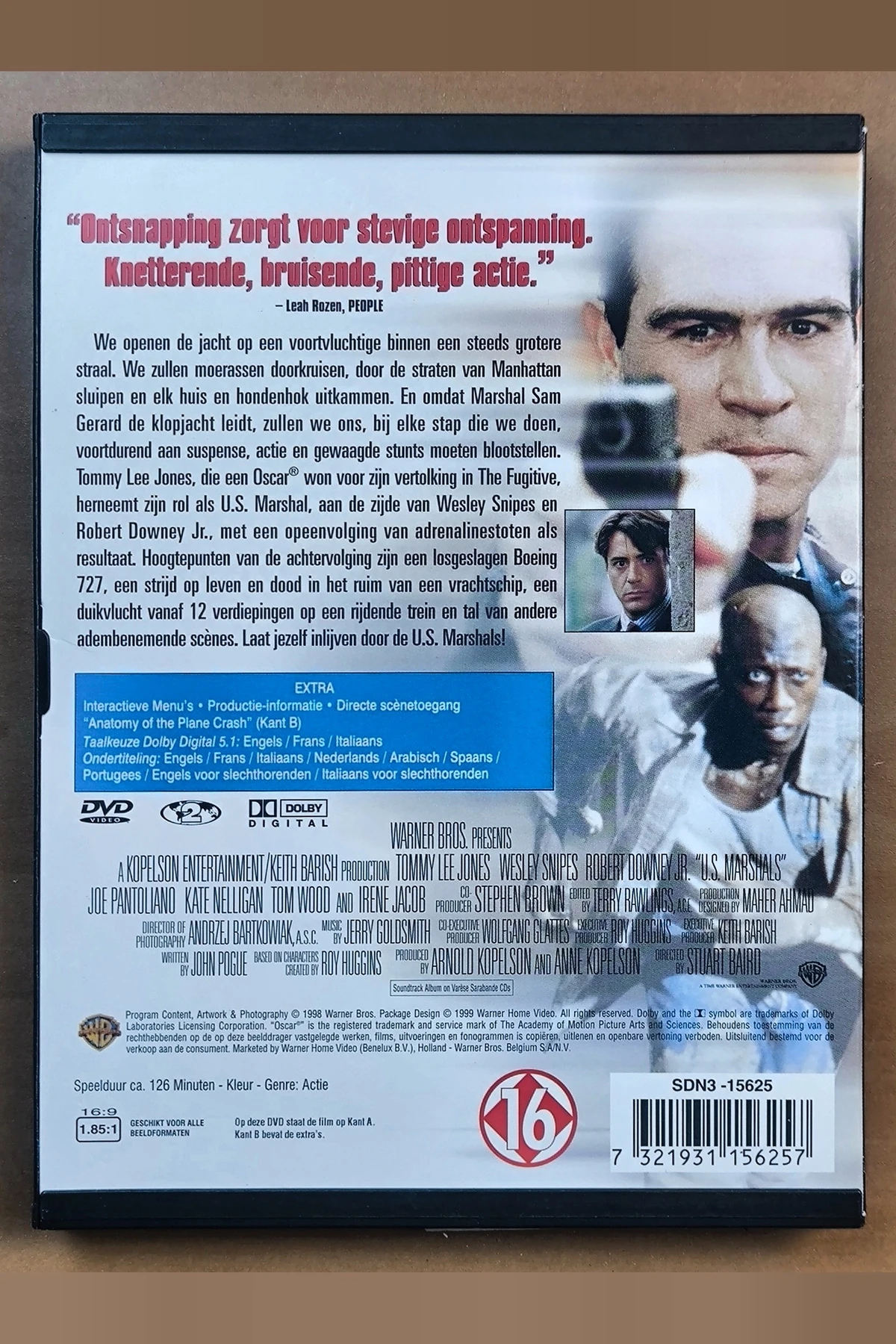 U.S. Marshals - Achterkant