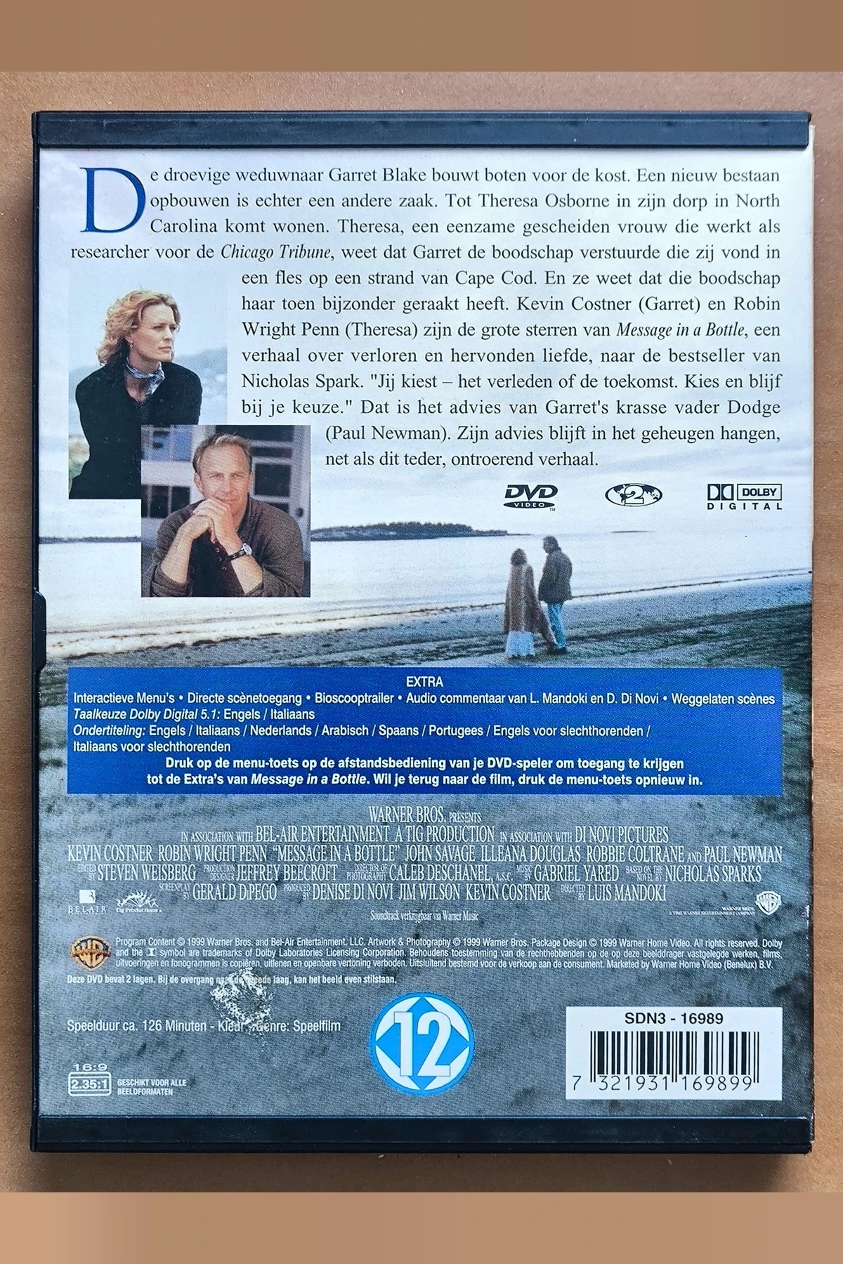 Message in a Bottle - Achterkant
