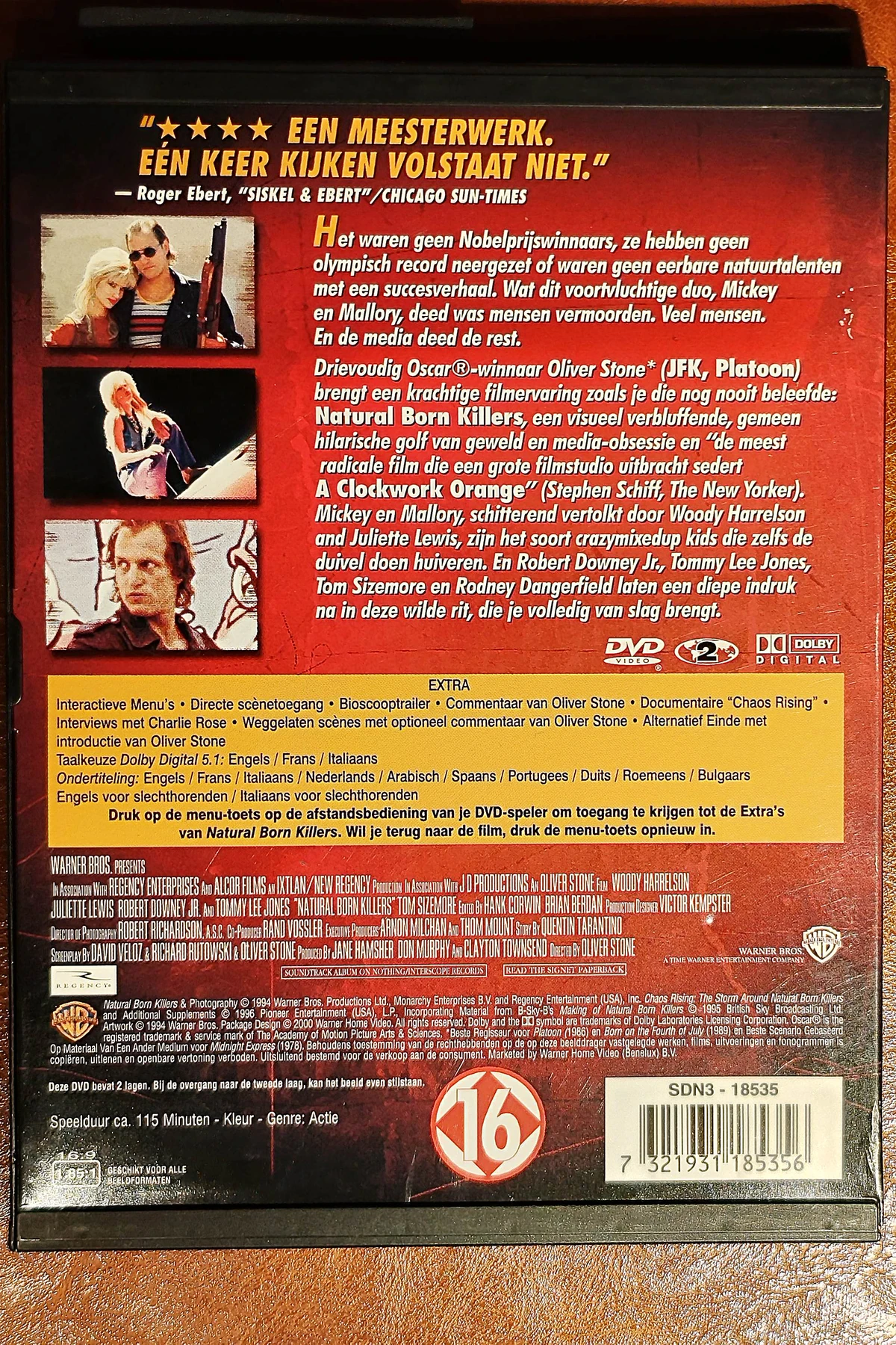 Natural Born Killers - Achterkant