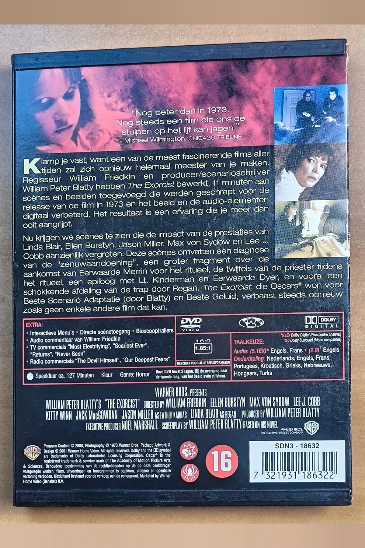 The Exorcist - Achterkant
