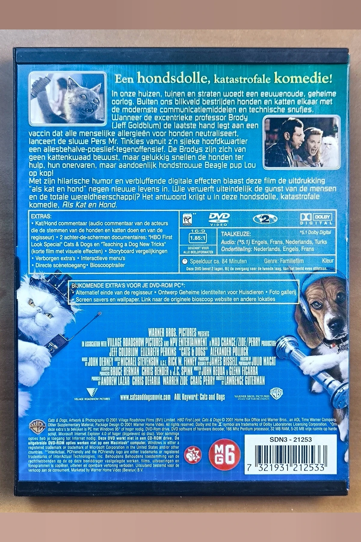 Cats & Dogs - Achterkant