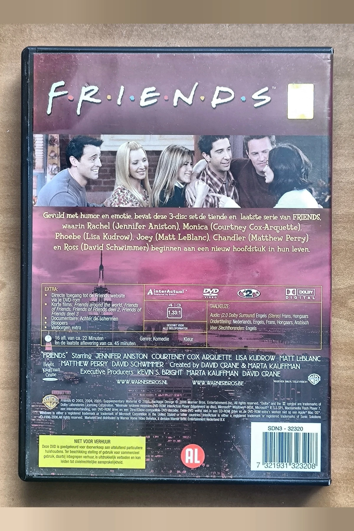 Friends: Season 10 - Achterkant