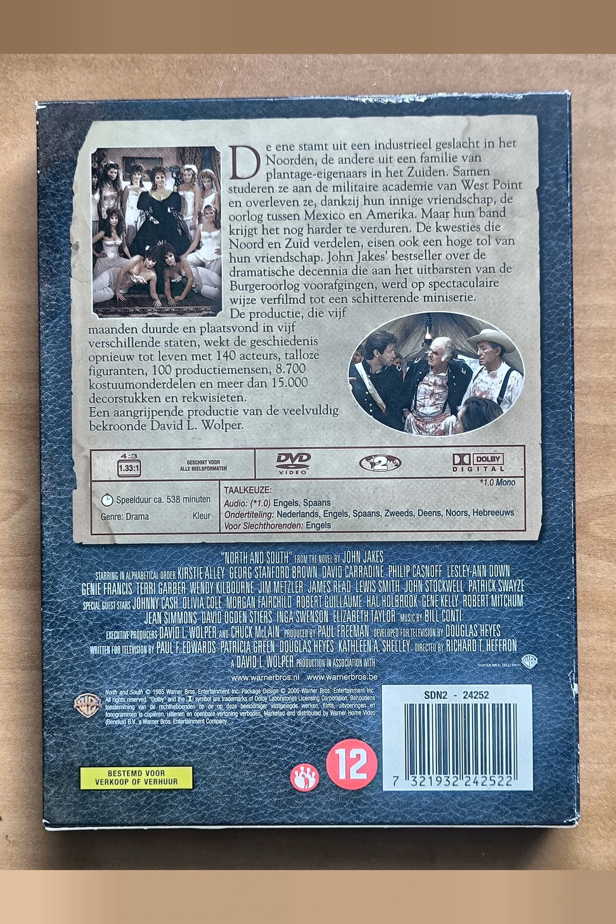North and South: Book 1-3 - Achterkant