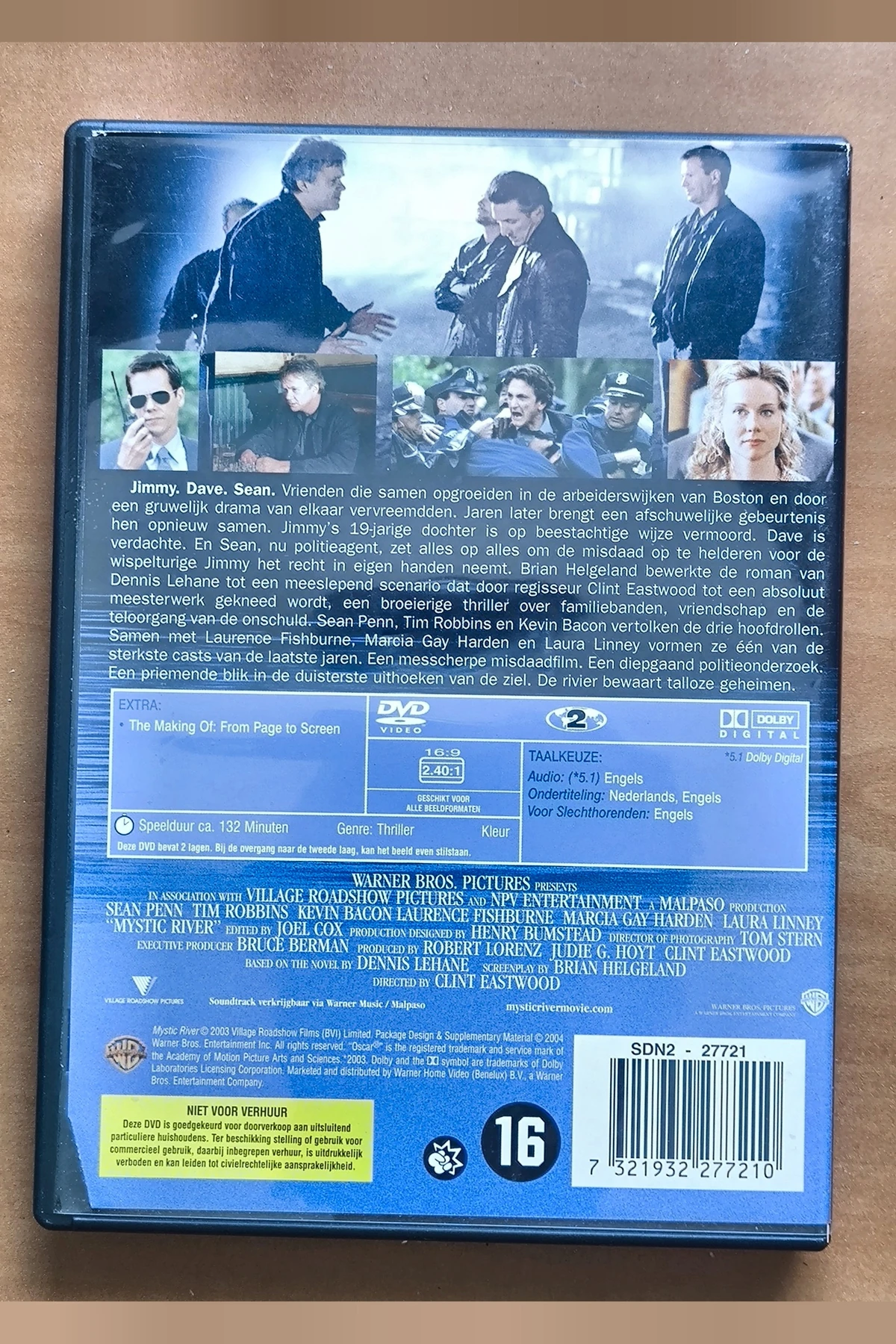 Mystic River - Achterkant