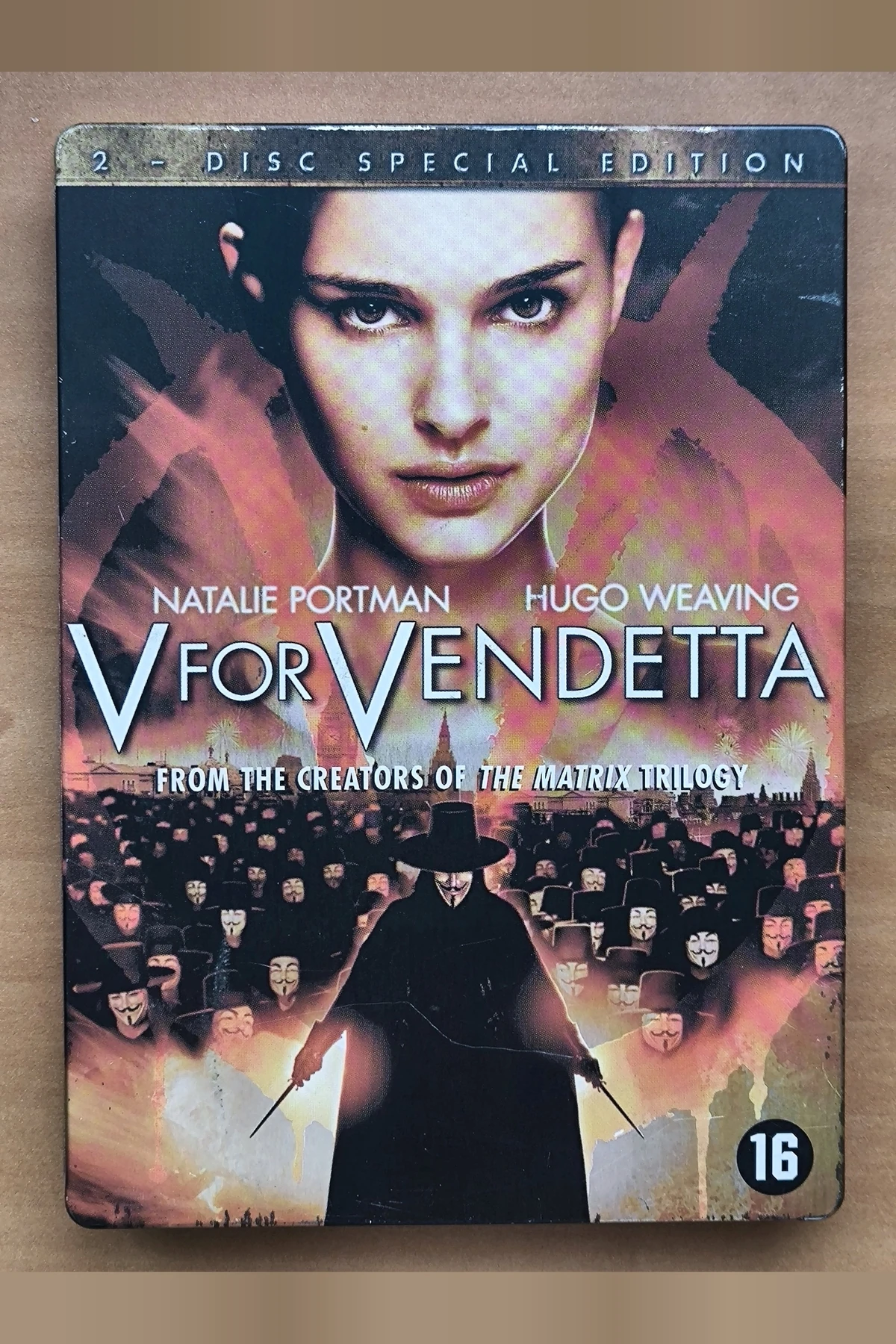 V for Vendetta - Voorkant