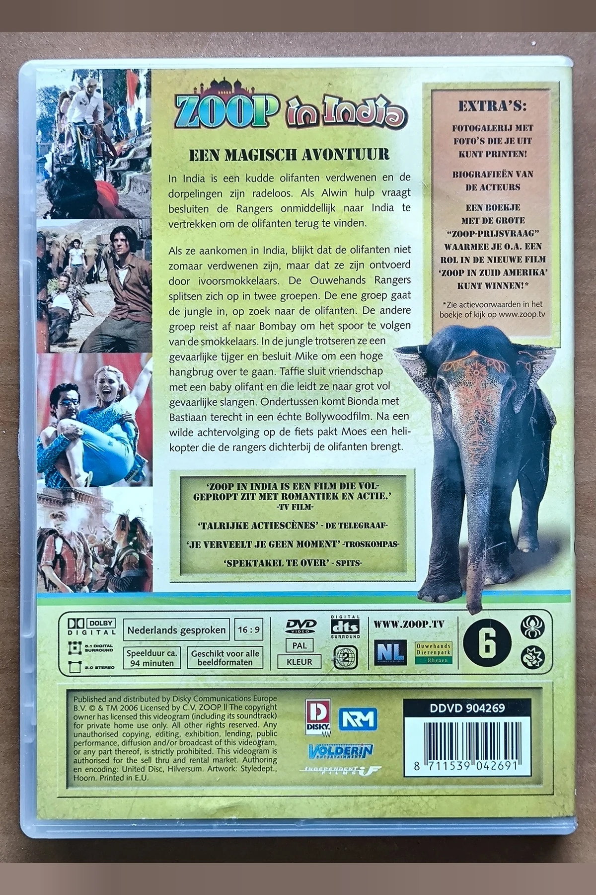 ZOOP in India - Achterkant
