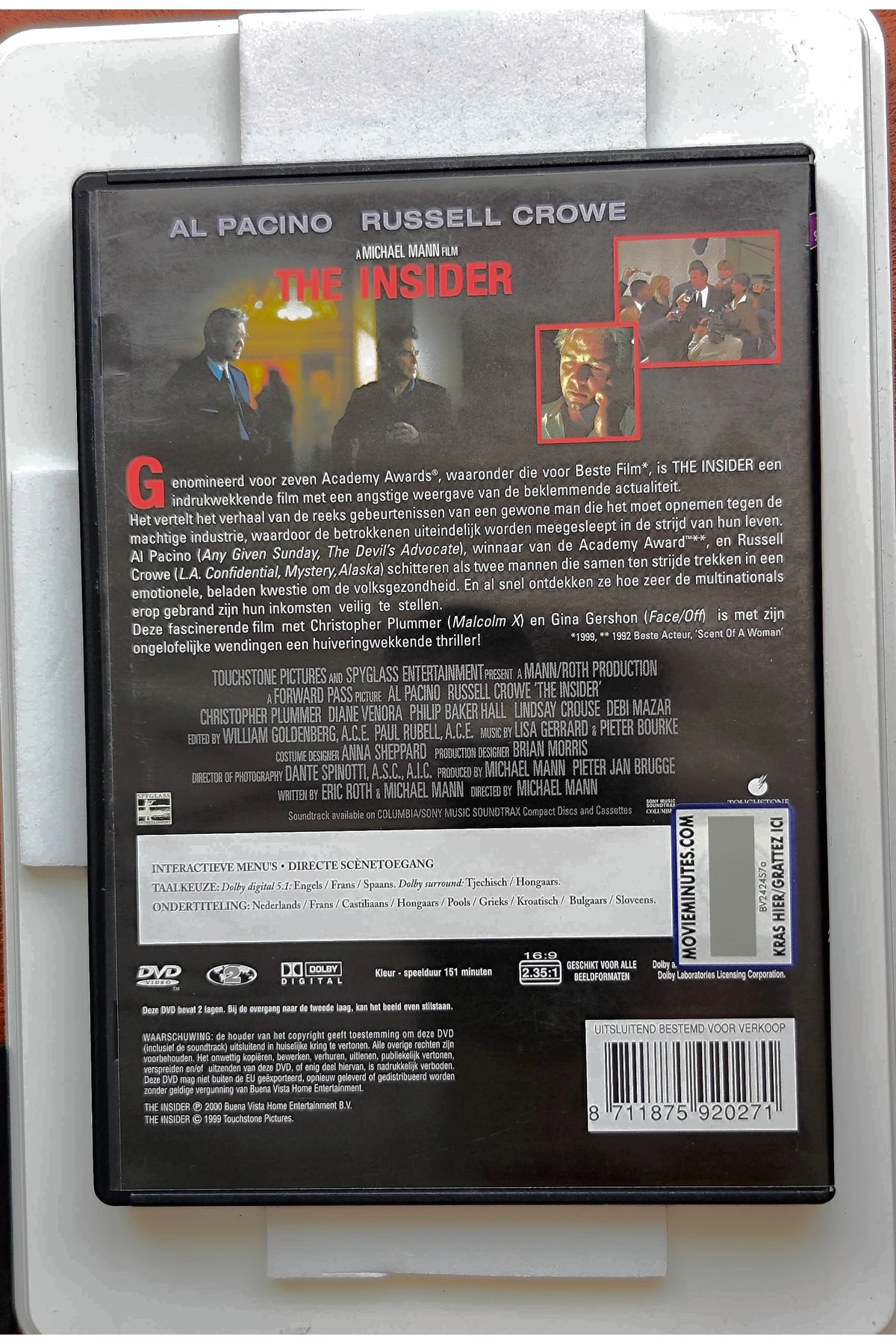 The Insider - Achterkant